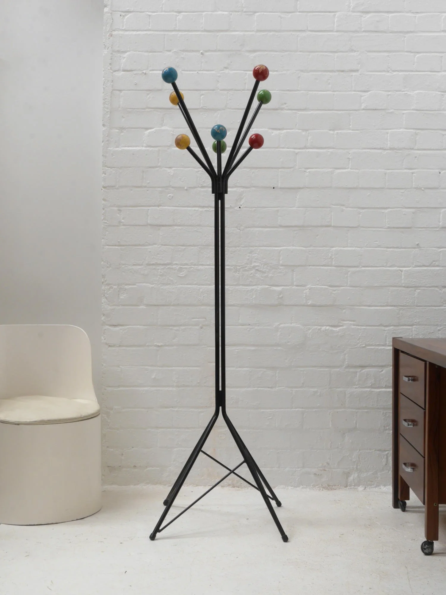 1950s French coatstand