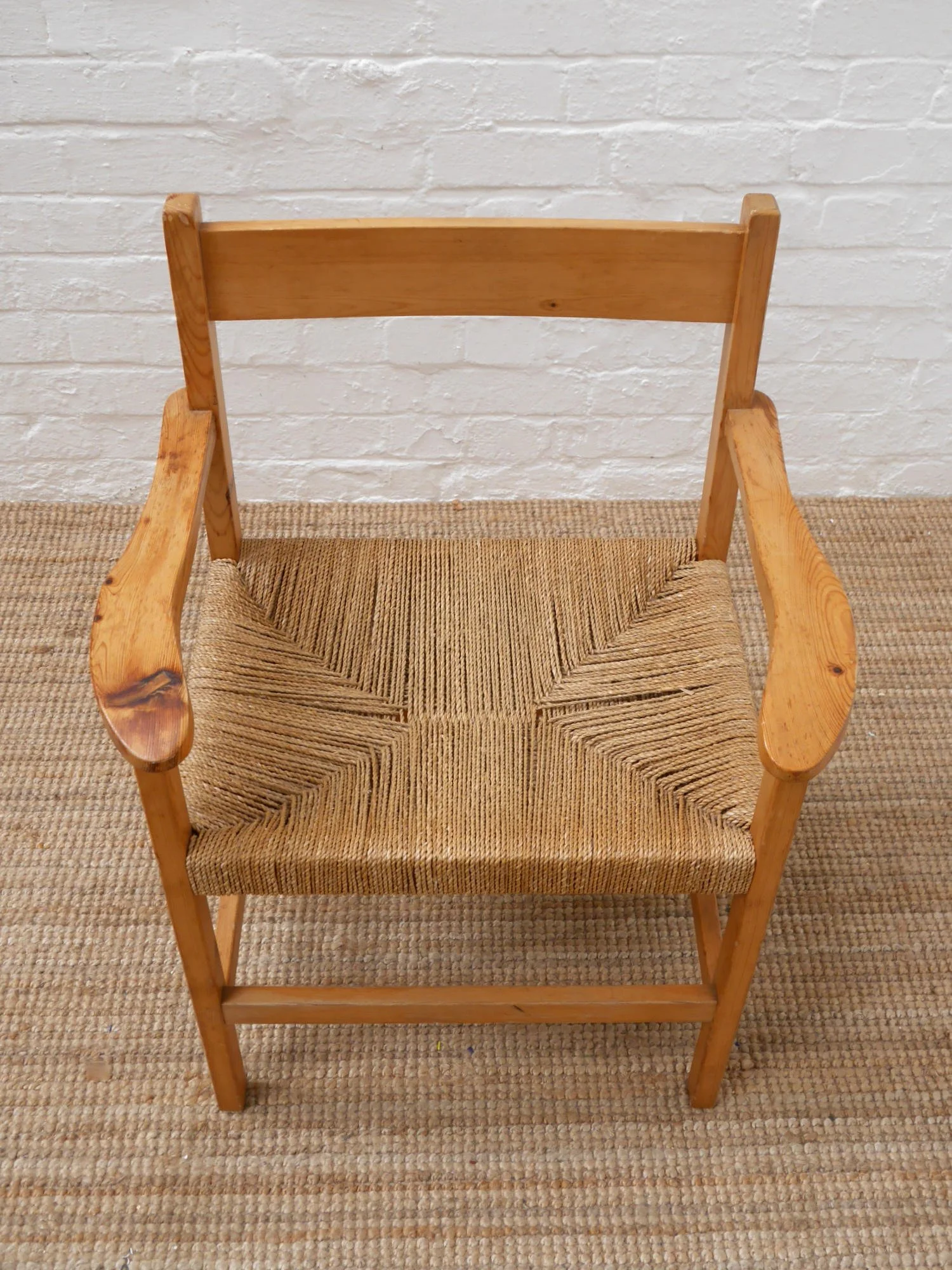 1970s pine chair