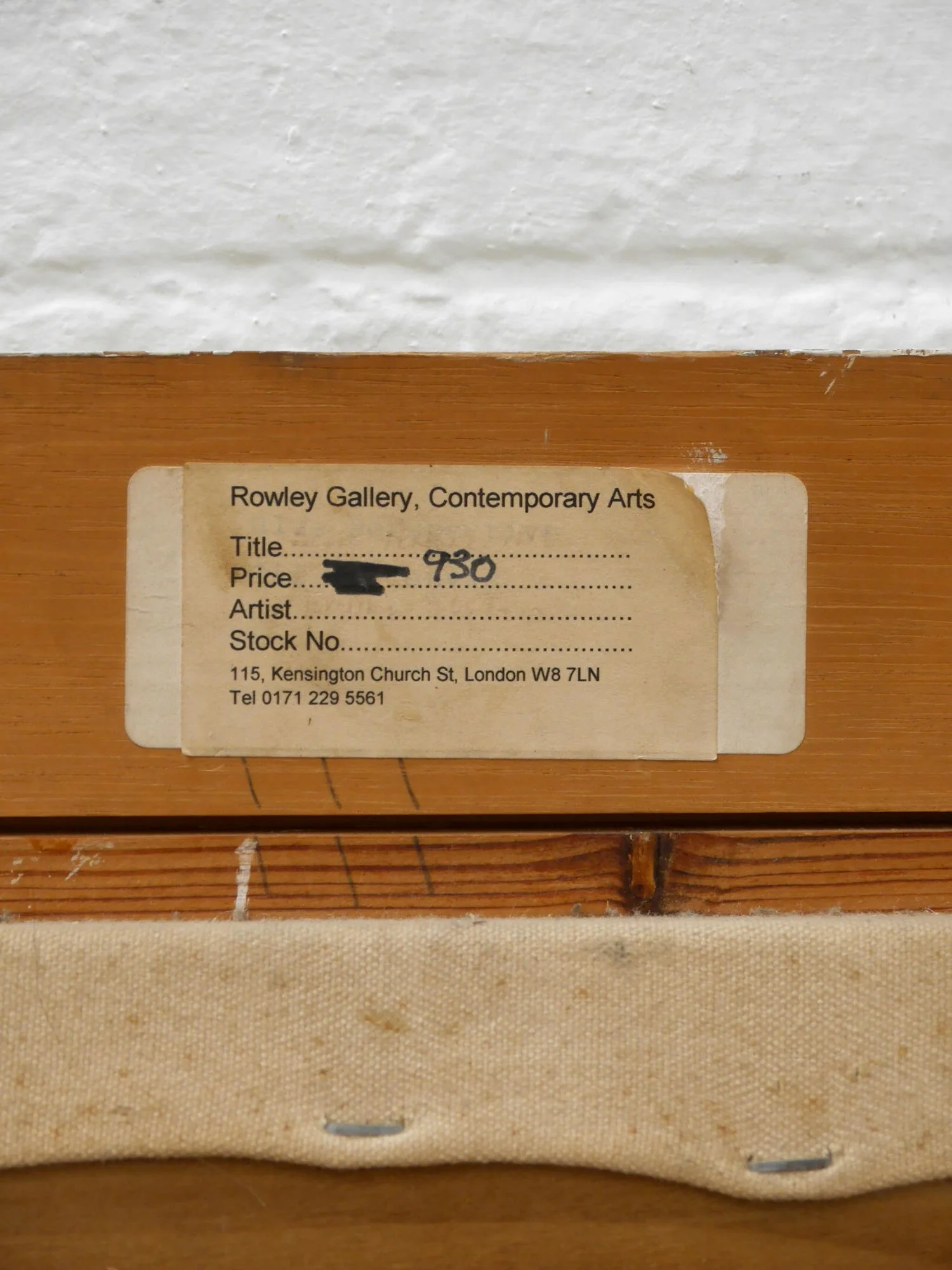 20th century semi-abstract painting