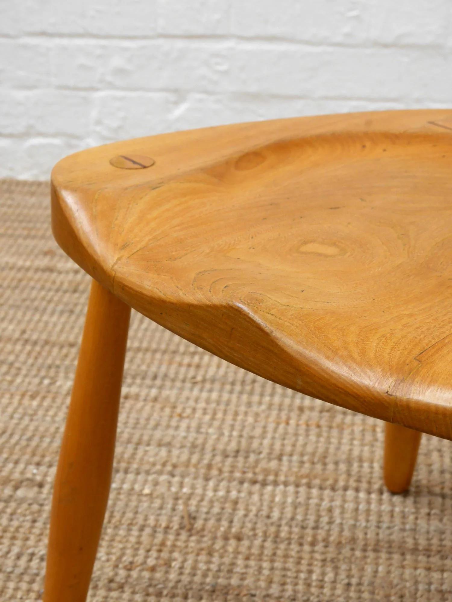 1960s elm dining chairs