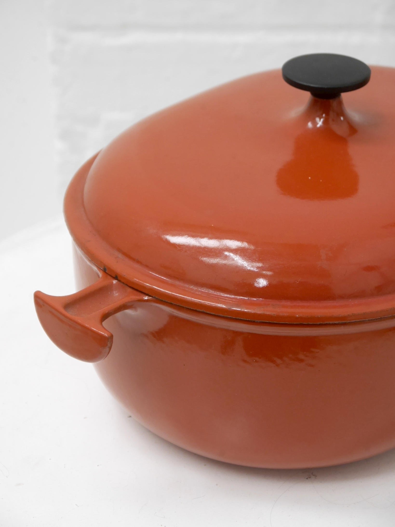 1970s Enzo Mari La Mama pot for Le Creuset