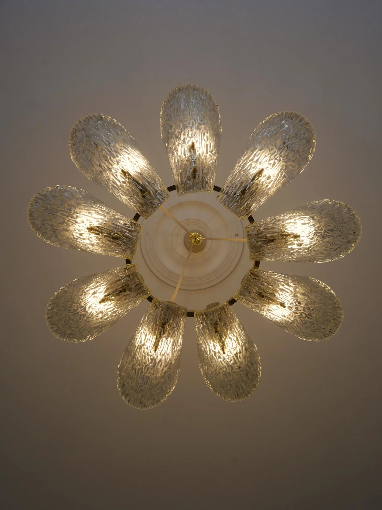 1950s chandelier by Kalmar