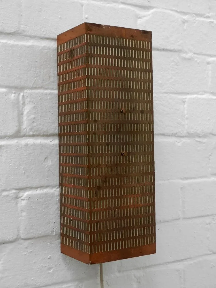John & Sylvia Reid Rotaflex Metallux wall lights