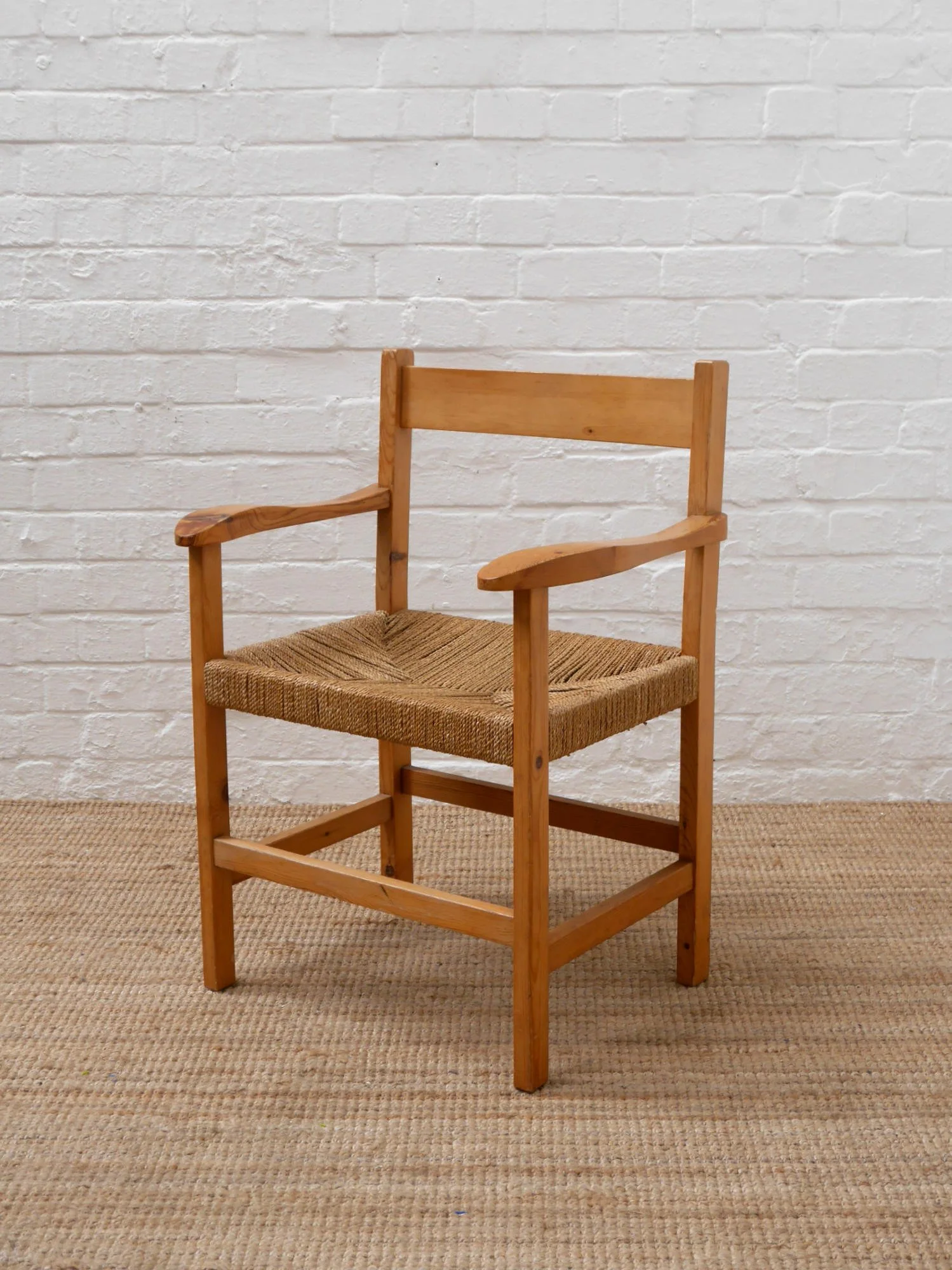 1970s pine chair