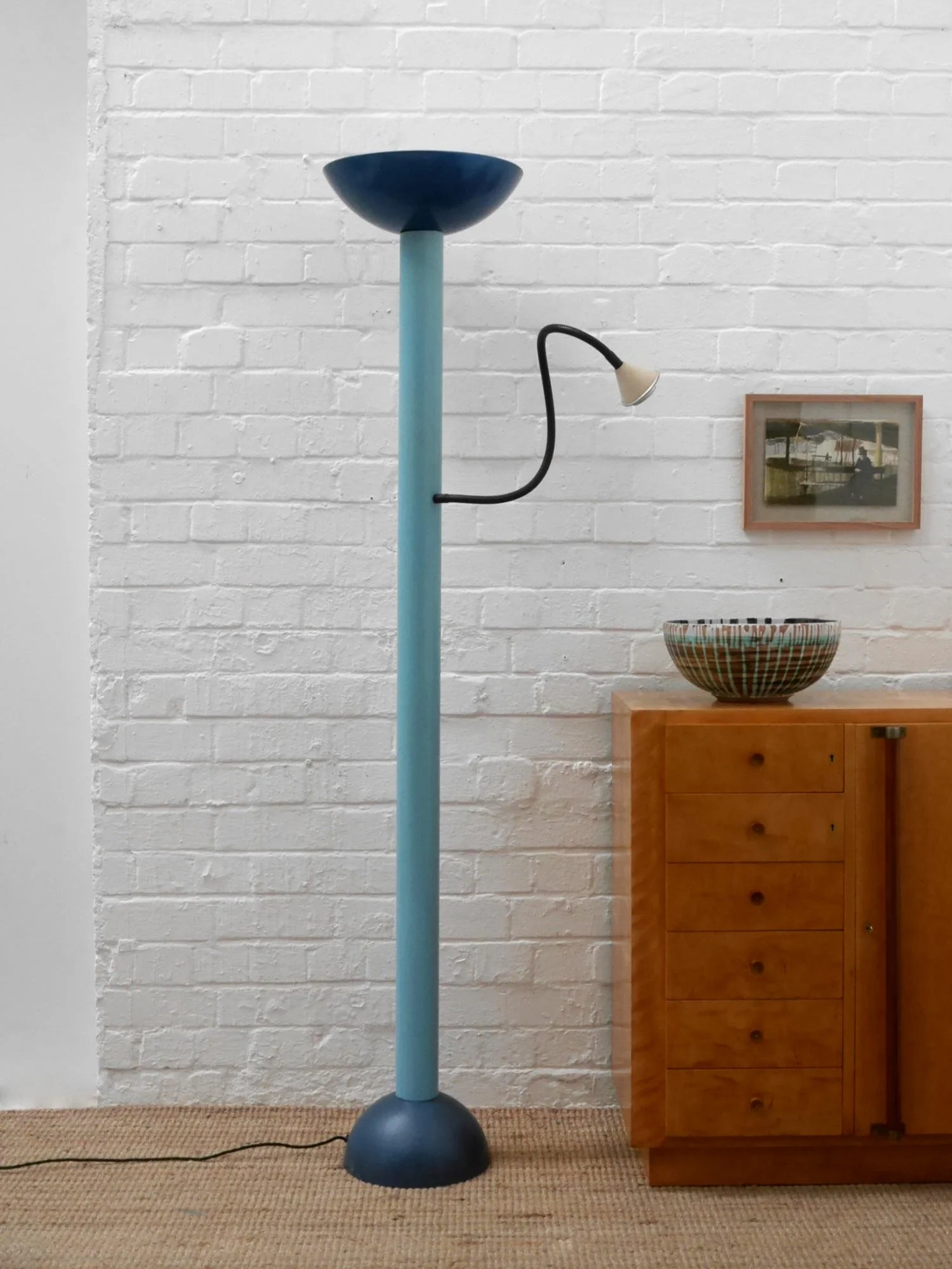 1980s postmodern lamp by Sergio Asti