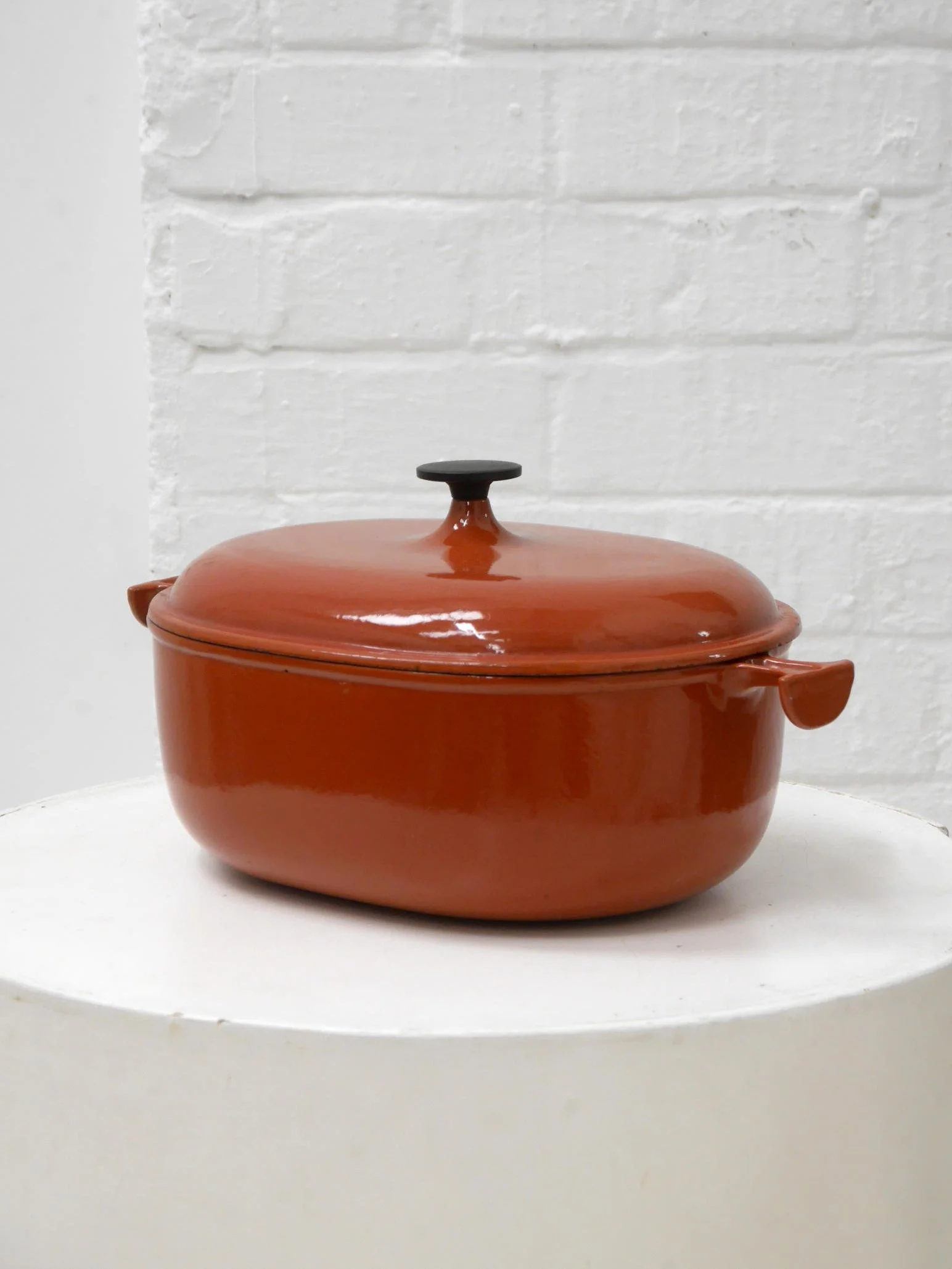 1970s Enzo Mari La Mama pot for Le Creuset