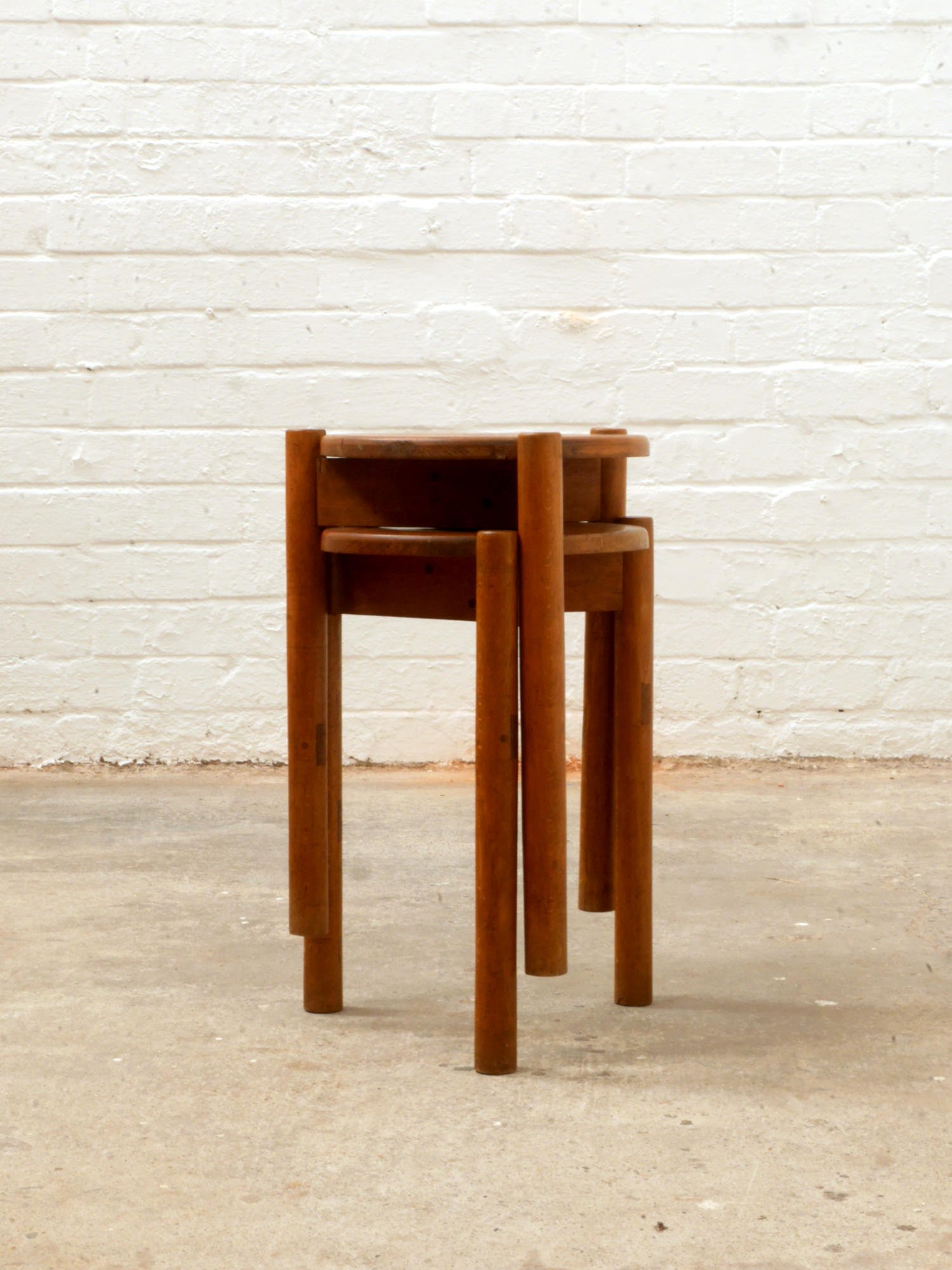 Pair of 1960s stools attributed to Ilmari Tapiovaara