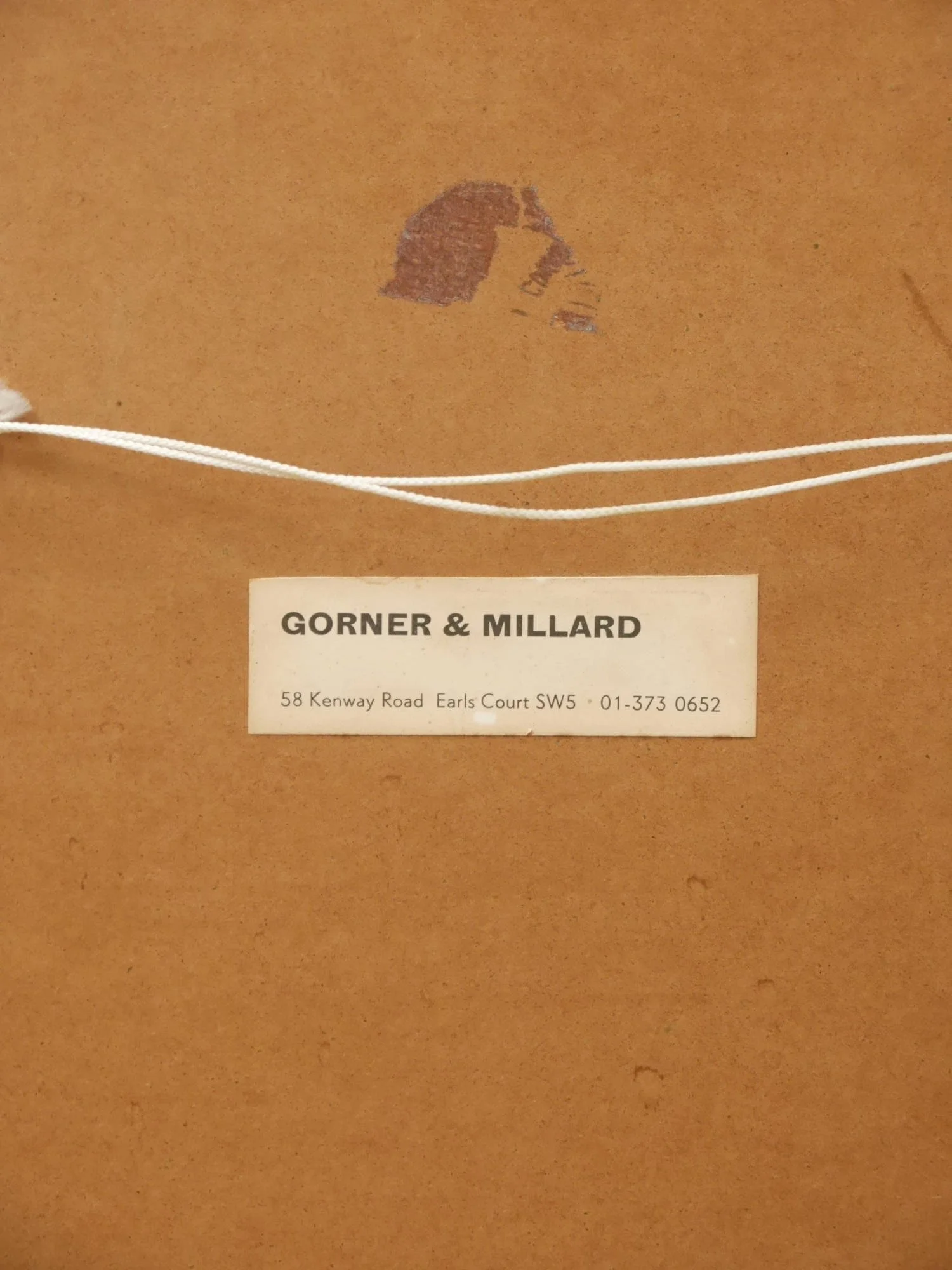 William Tillyer framed print