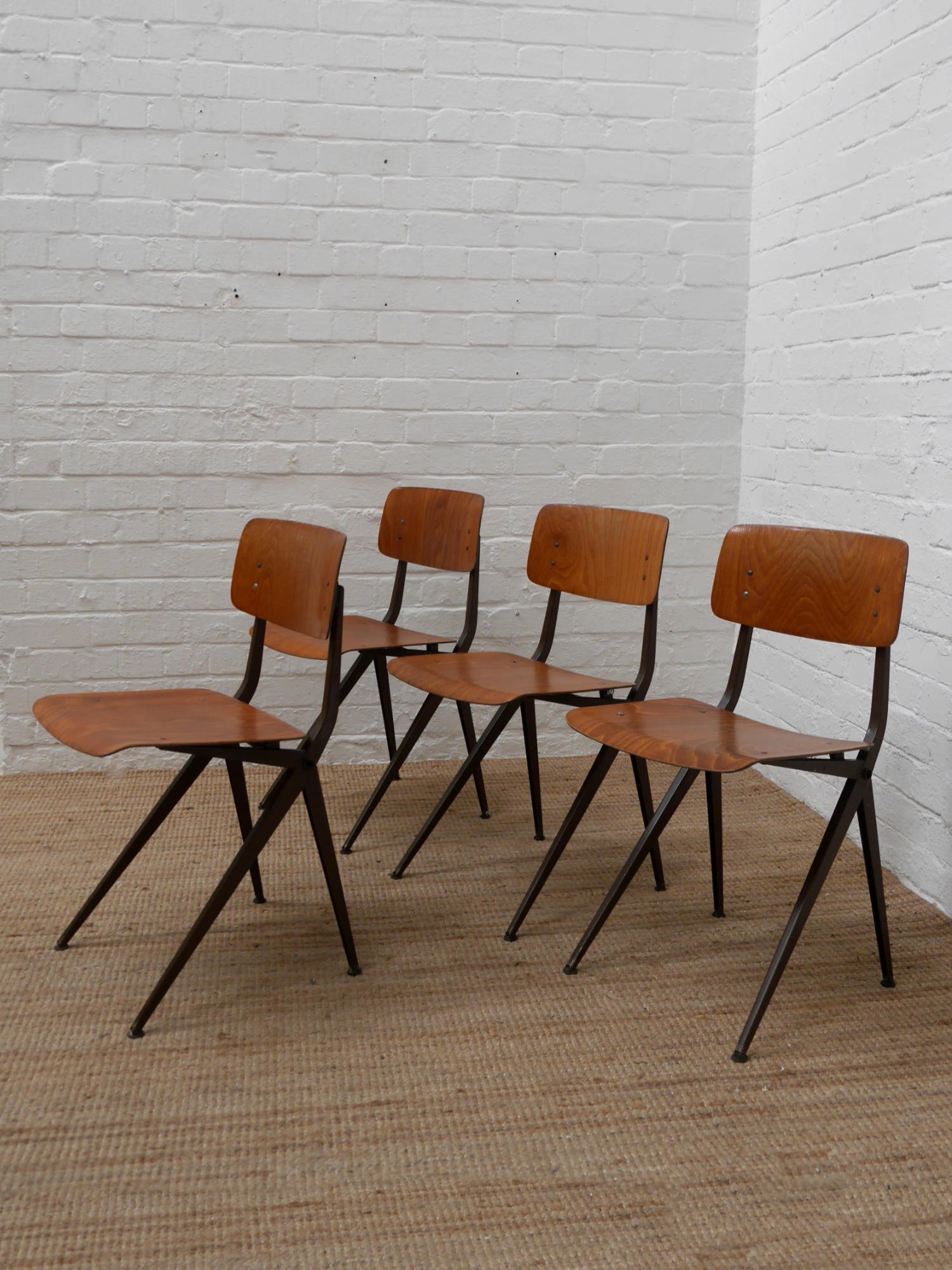 Set of 4 chairs by Ynske Kooistra for Marko