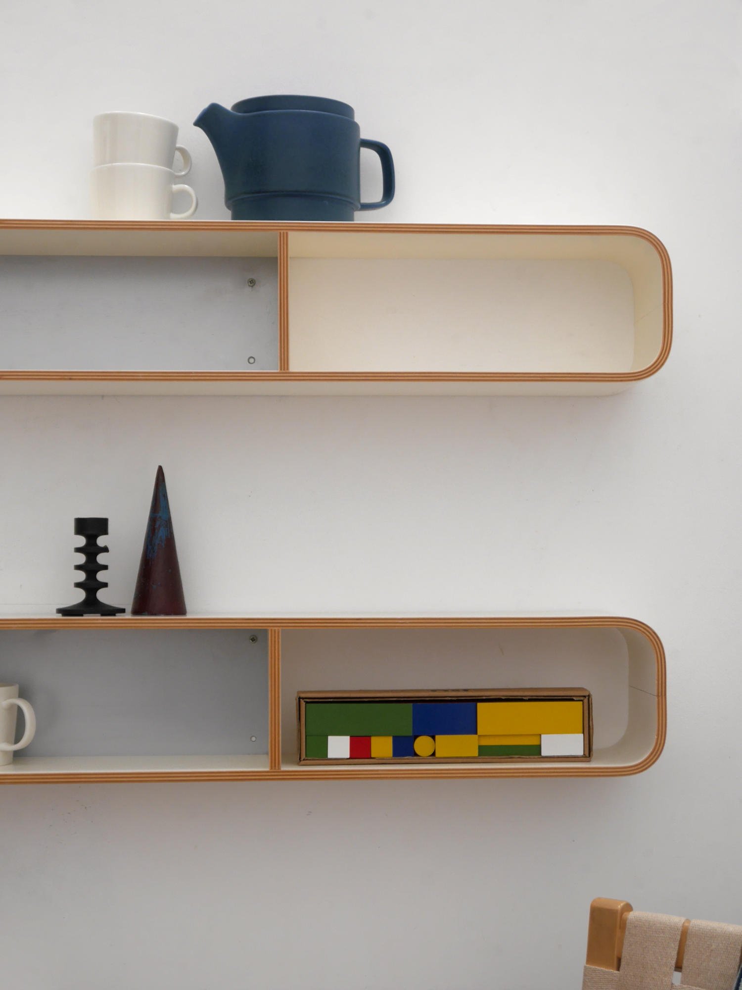 Isokon Loop shelves by Barber and Osgerby