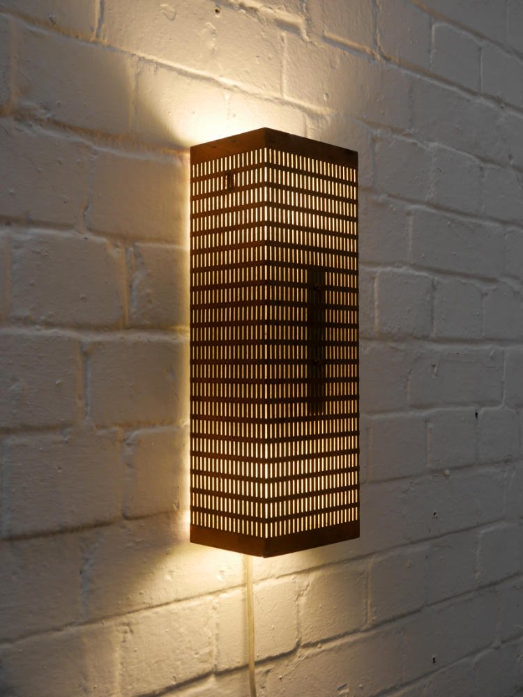 John & Sylvia Reid Rotaflex Metallux wall lights