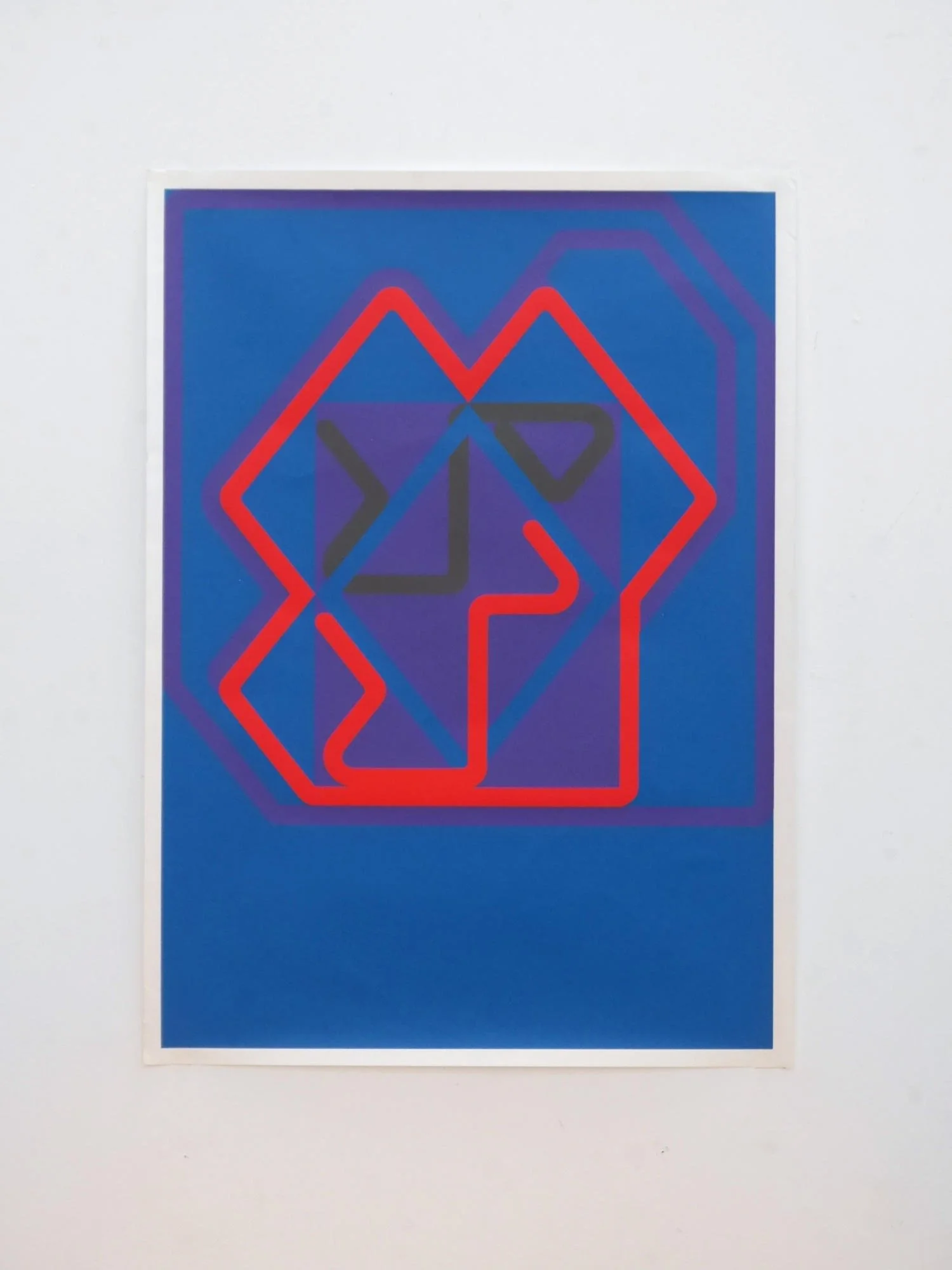 David Leverett 1968 screenprints