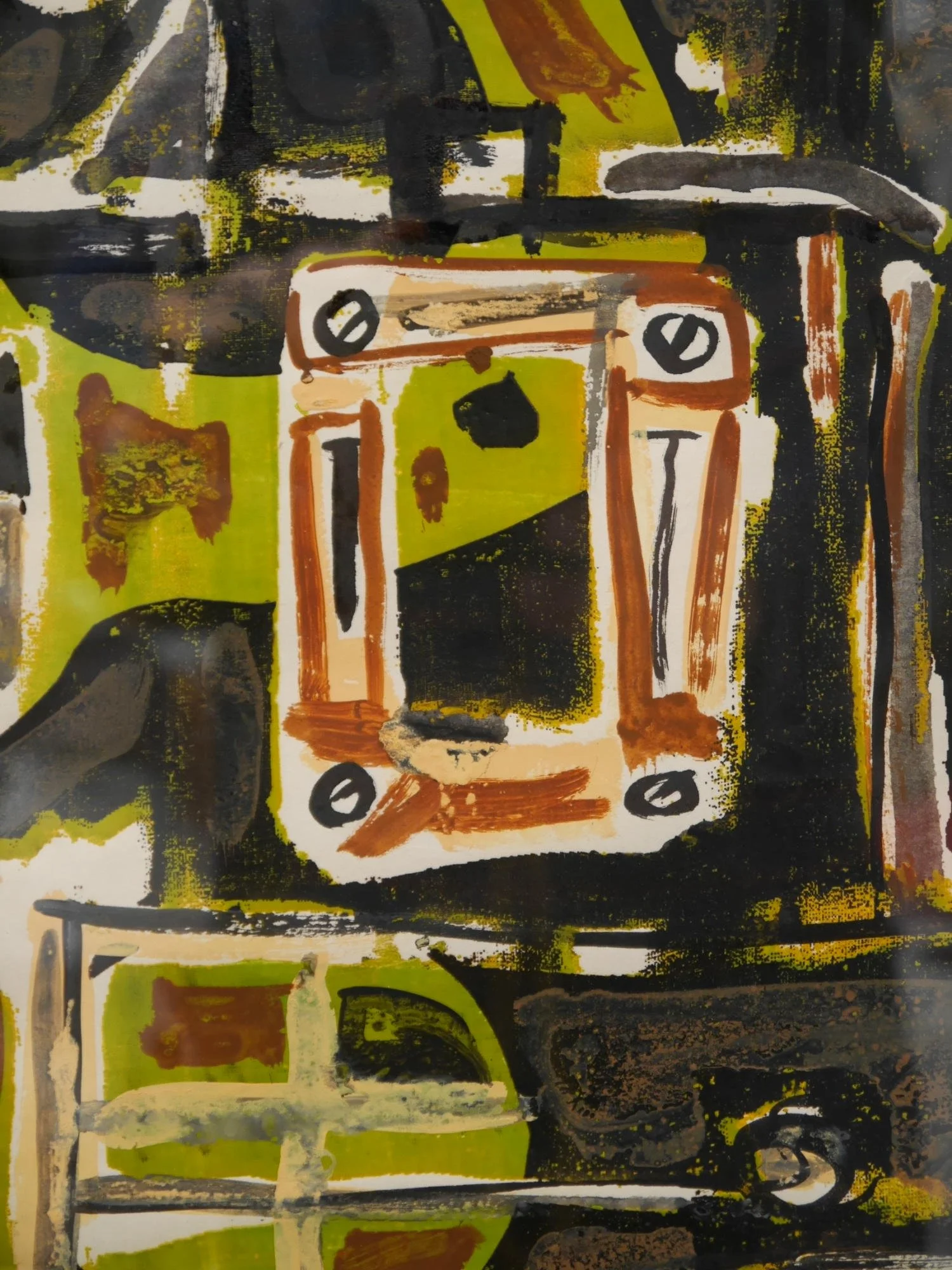 Abstract painting by Cann