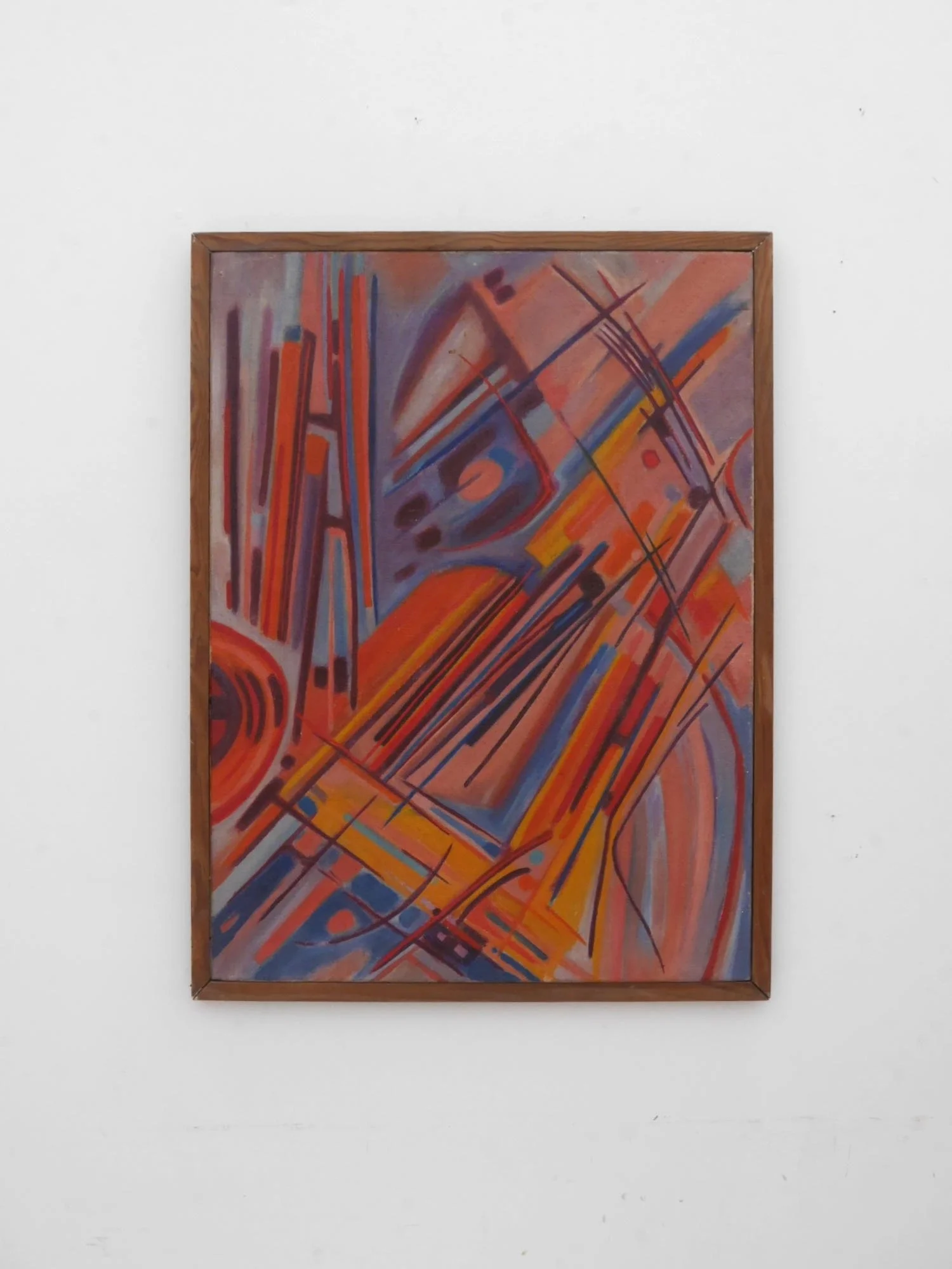 Midcentury French abstract painting