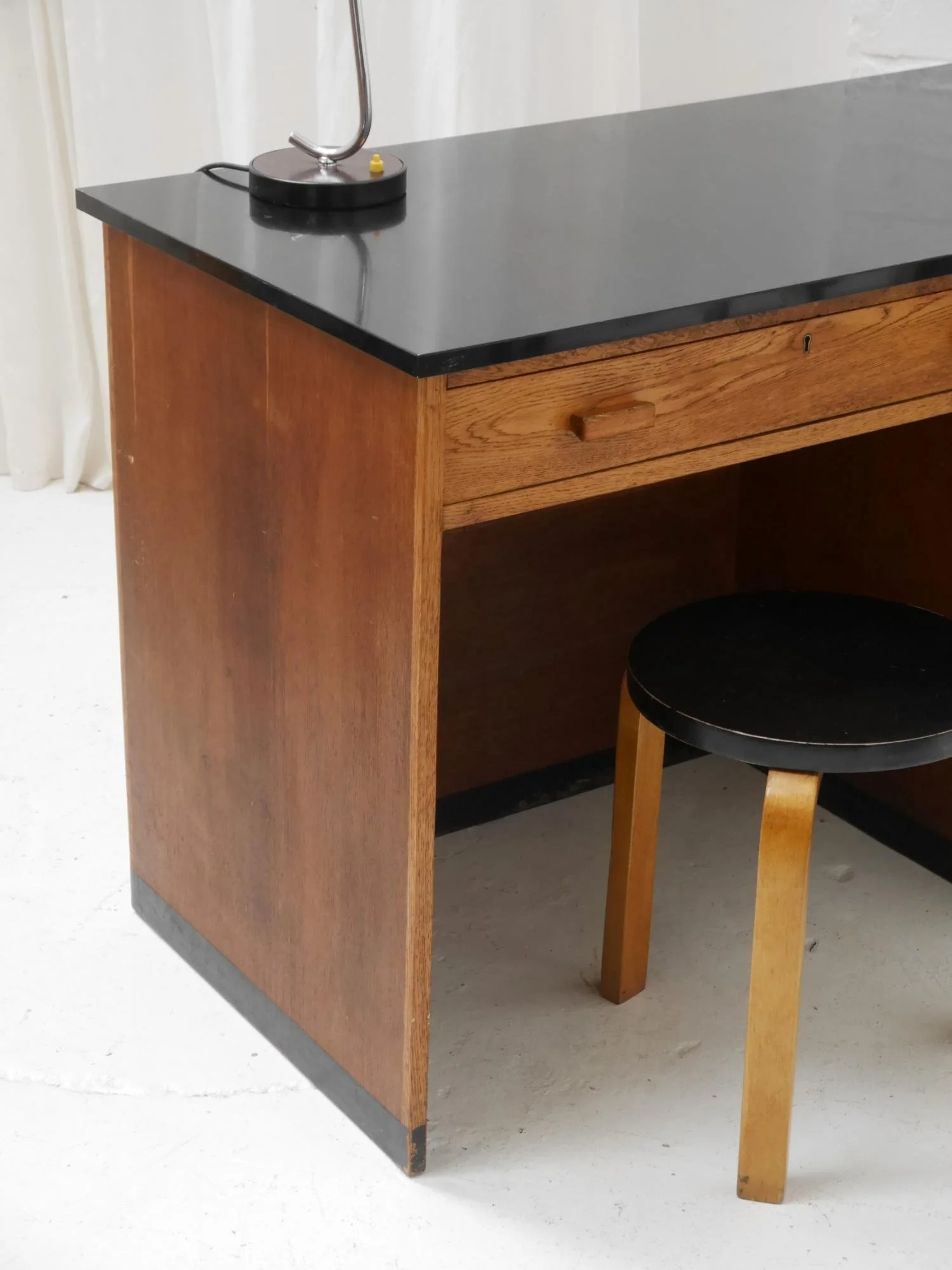 1930s oak modernist desk