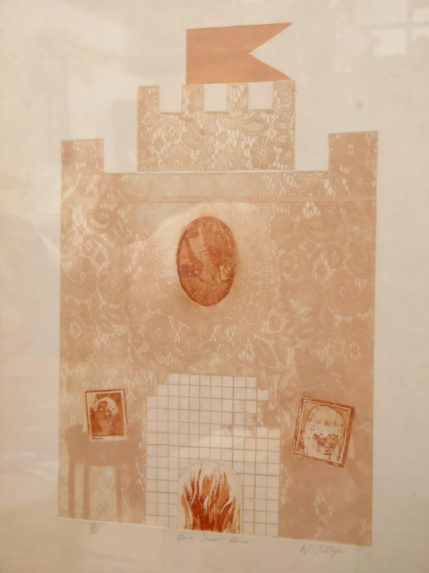 William Tillyer framed print