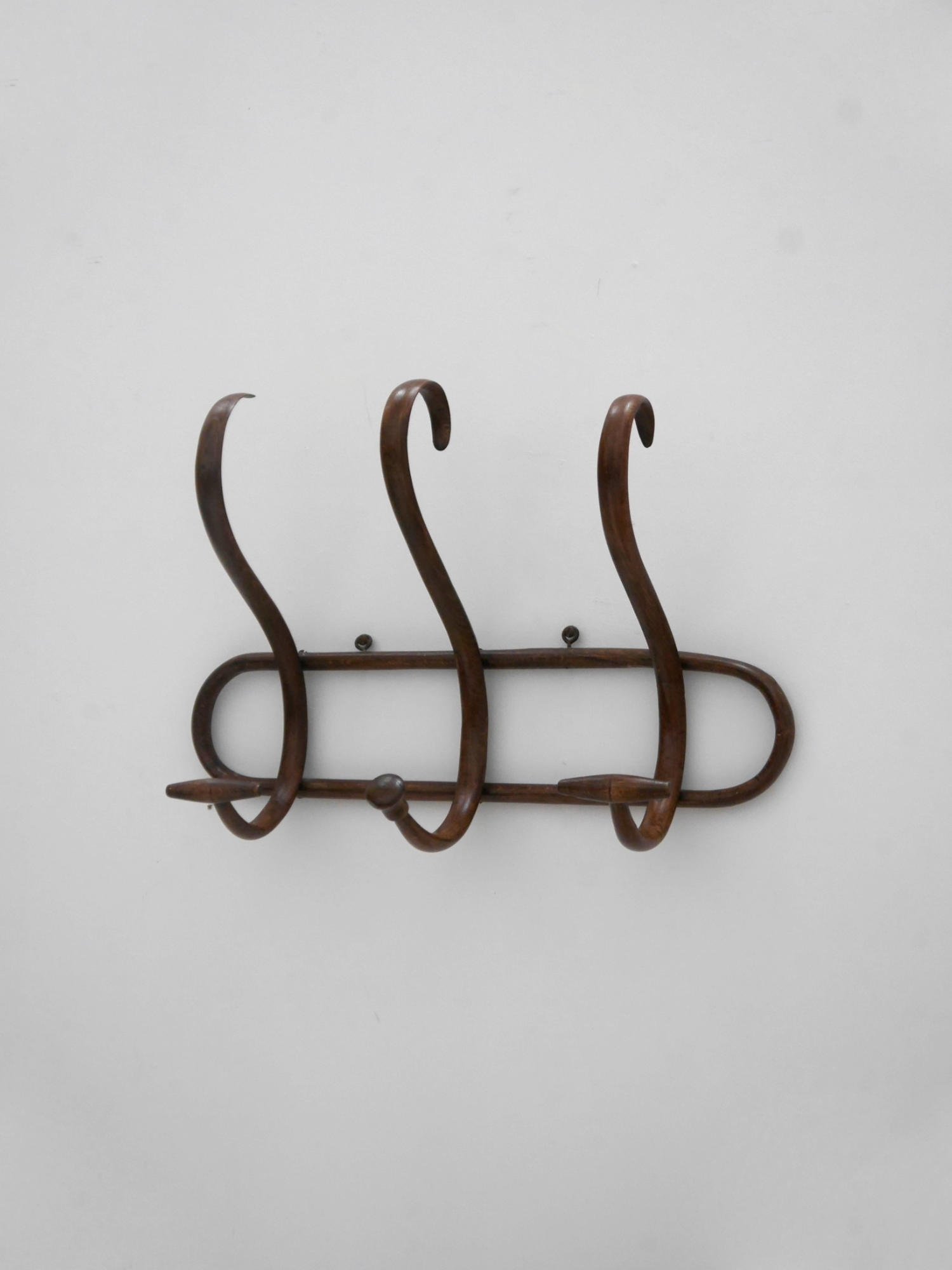 Thonet style bentwood coat rack