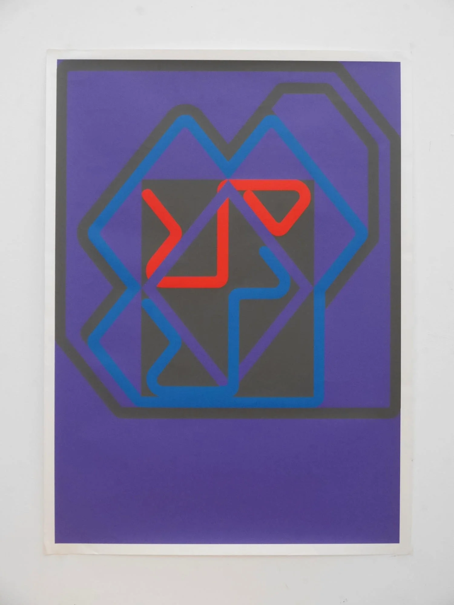 David Leverett 1968 screenprints
