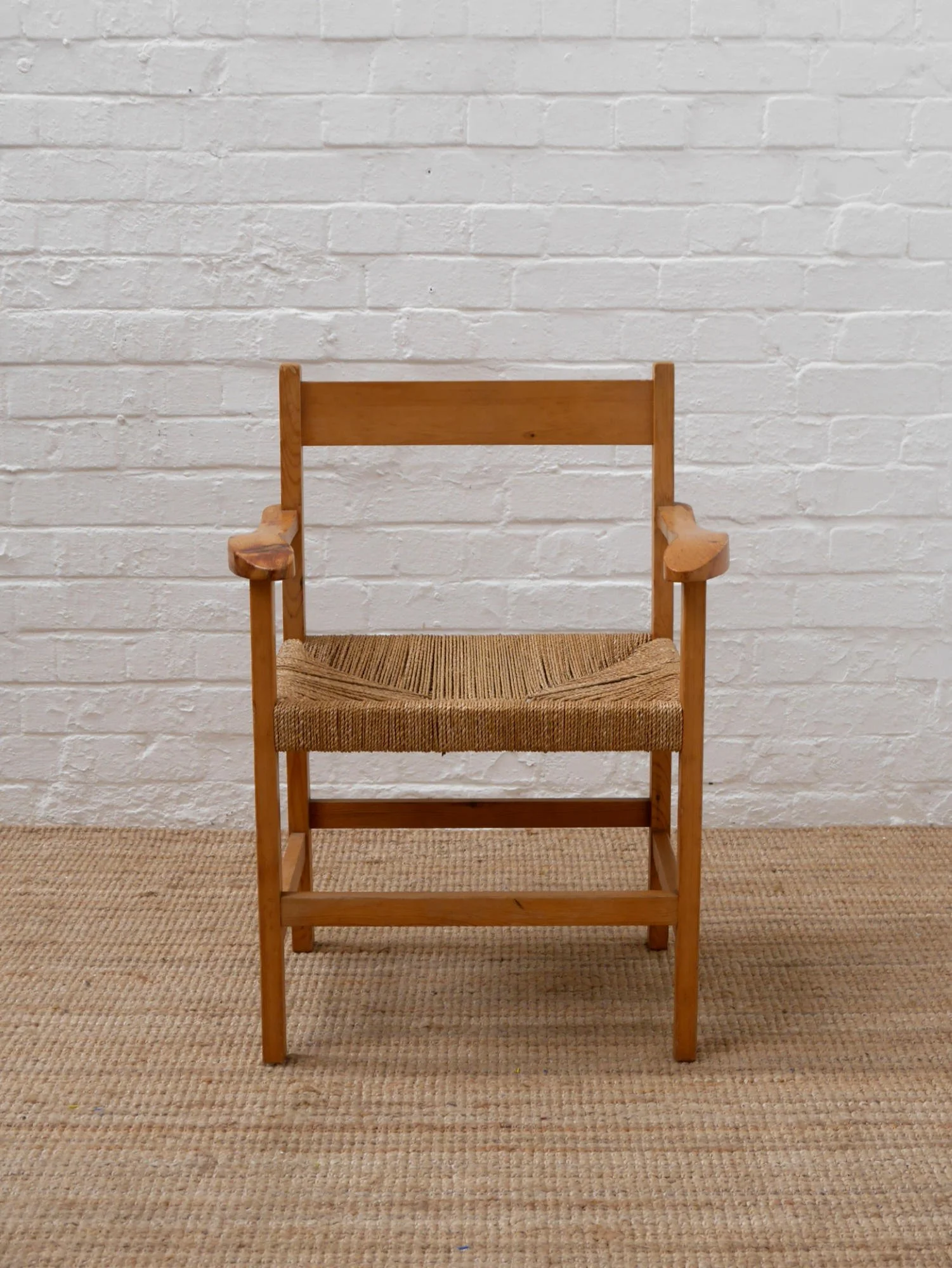 1970s pine chair