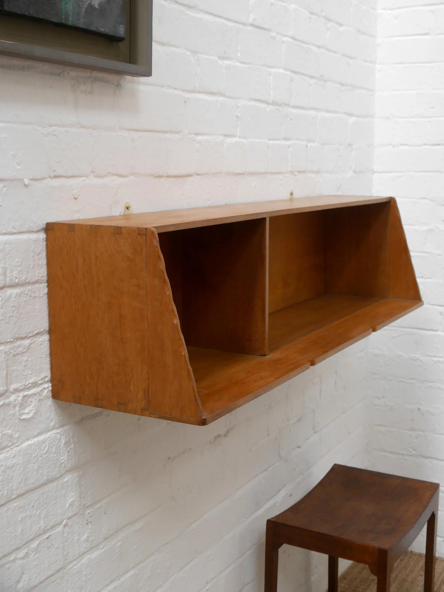 1940s arts and crafts shelf