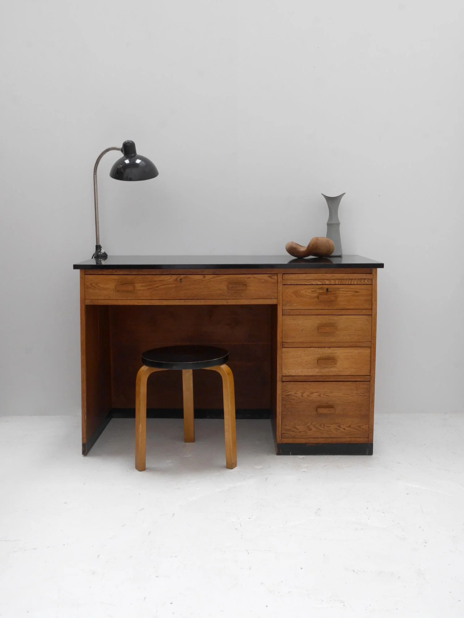 1930s oak modernist desk