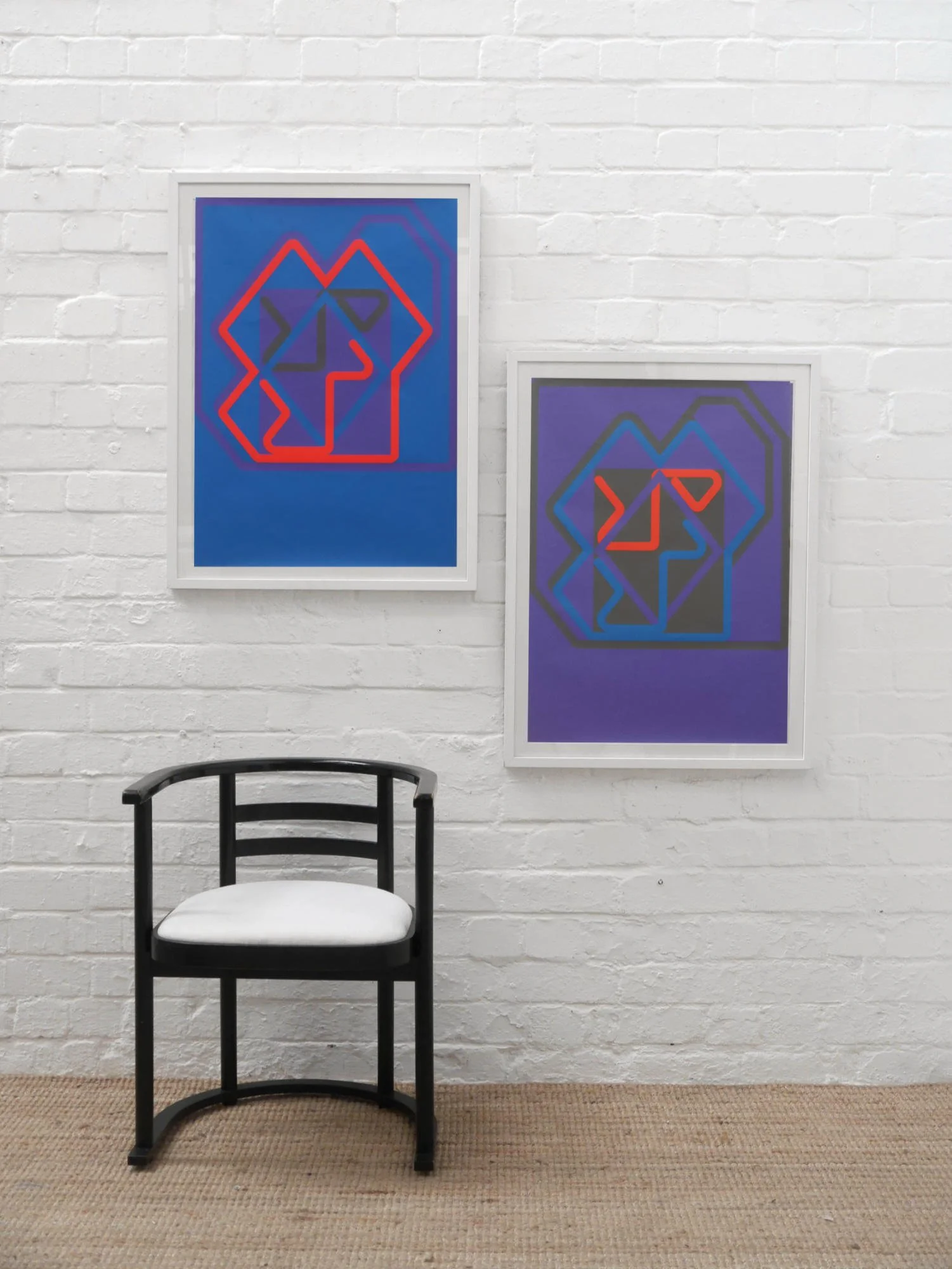 David Leverett 1968 screenprints