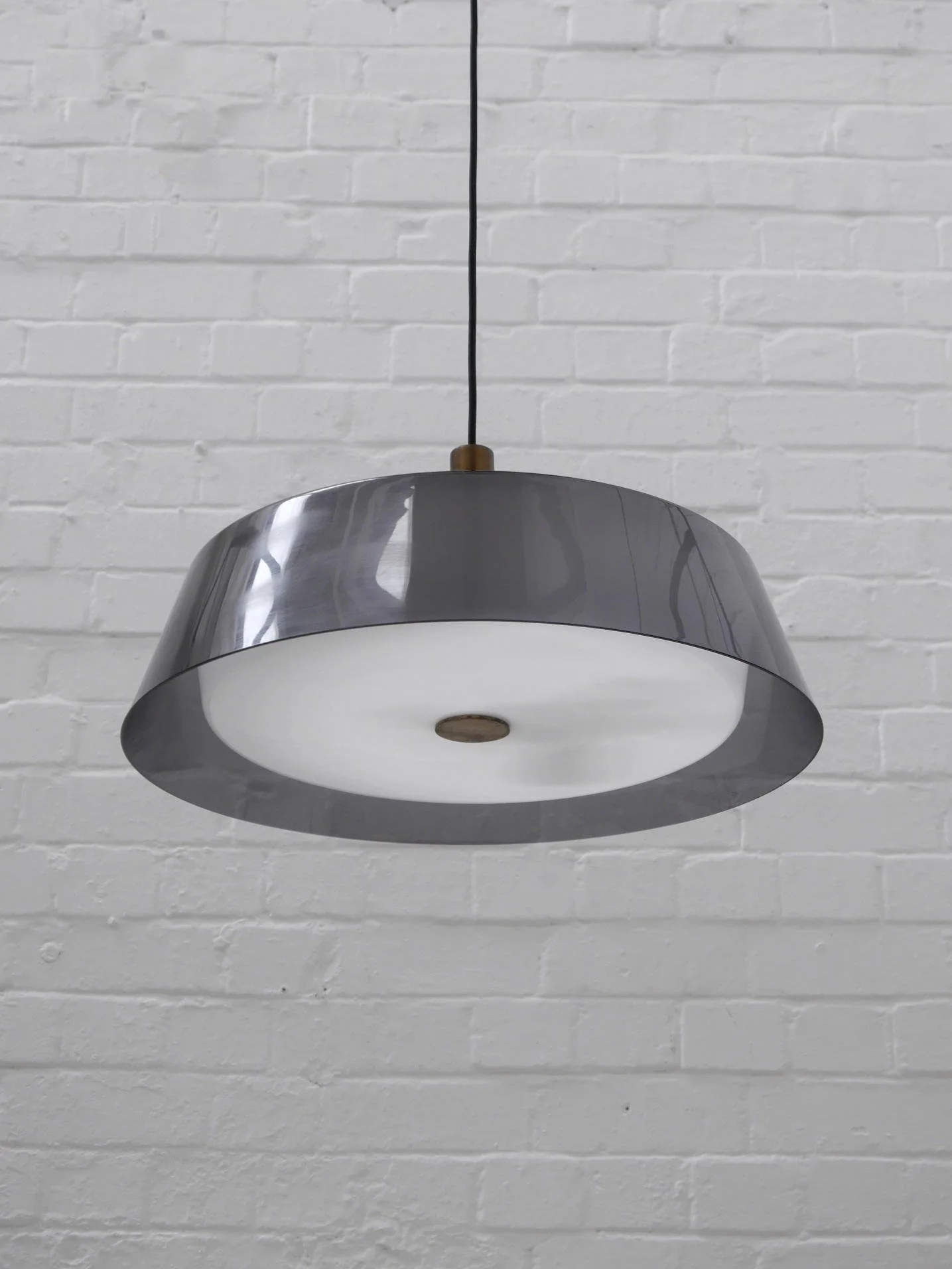 1960s perspex pendant light by GEC