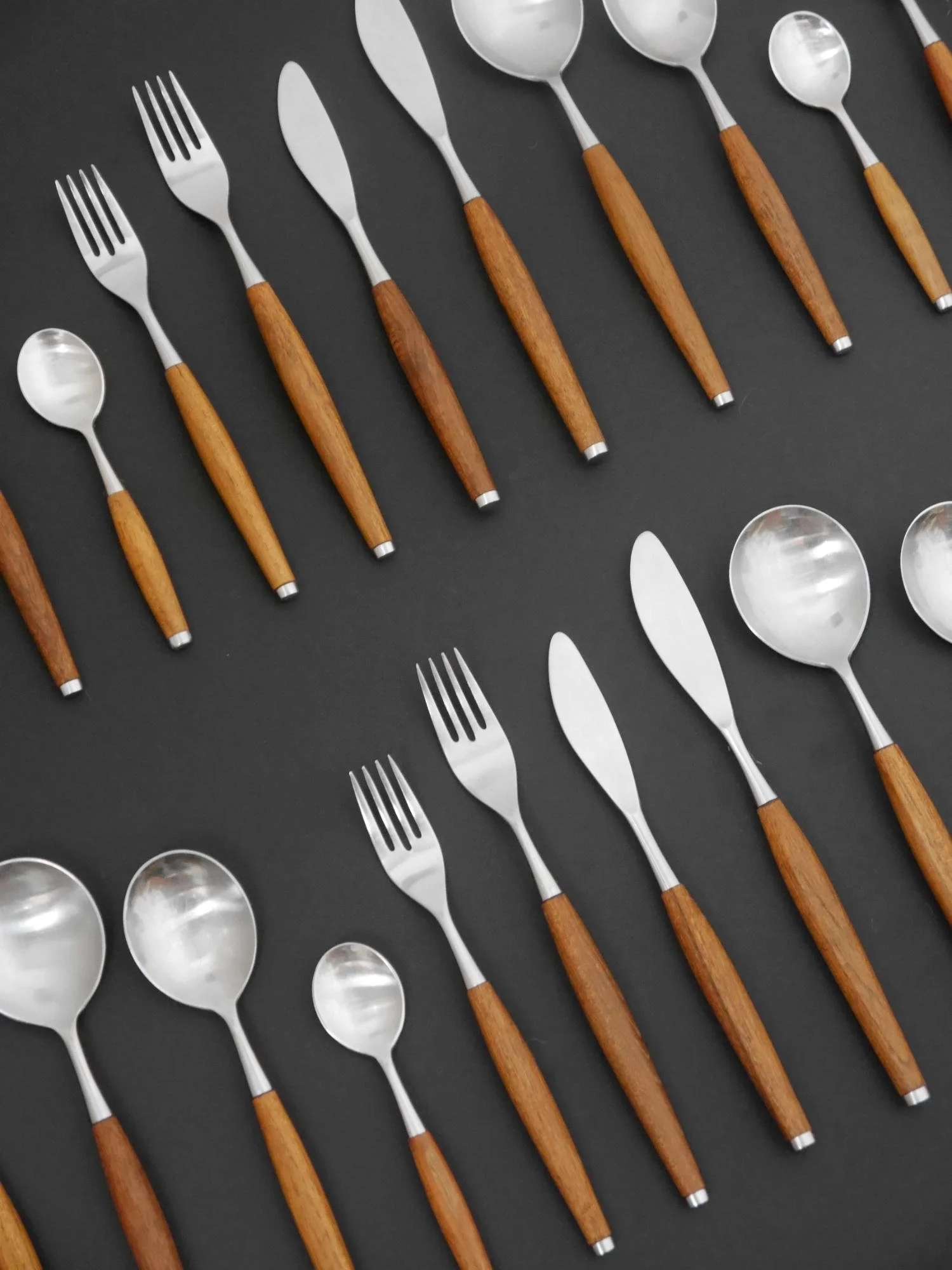 45 piece set of Swedish Safir cutlery