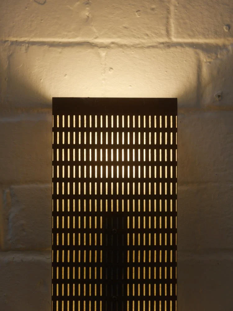 John & Sylvia Reid Rotaflex Metallux wall lights