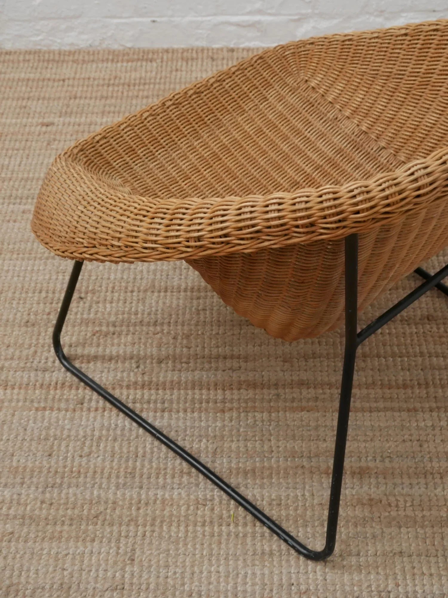 1950s Belgian wicker chairs