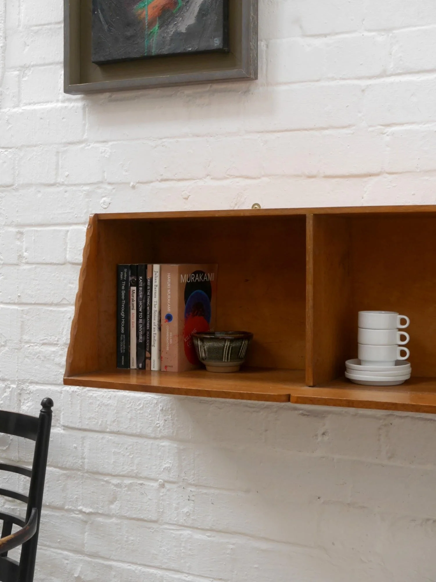 1940s arts and crafts shelf