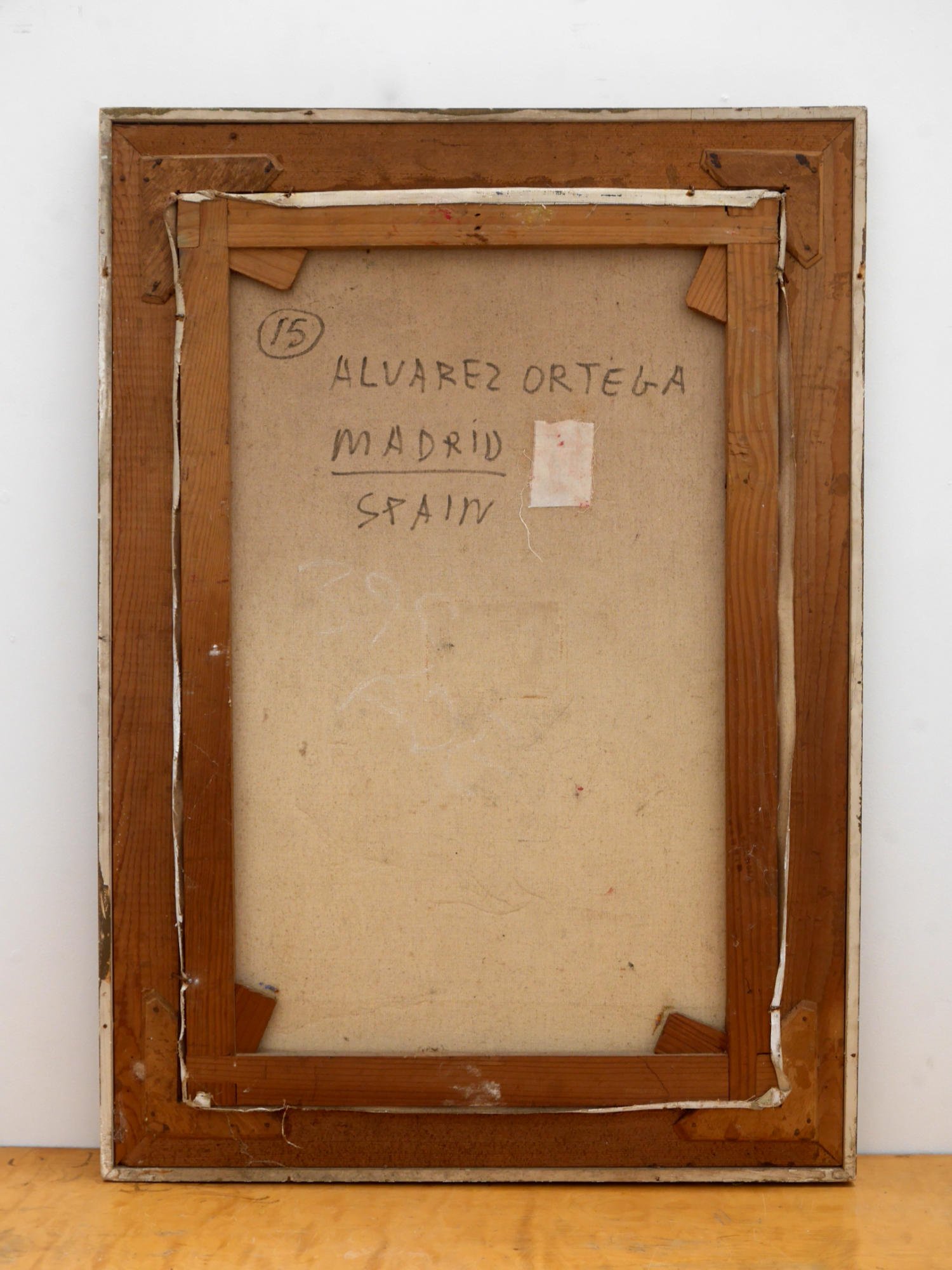 Rafael Alvarez Ortega painting