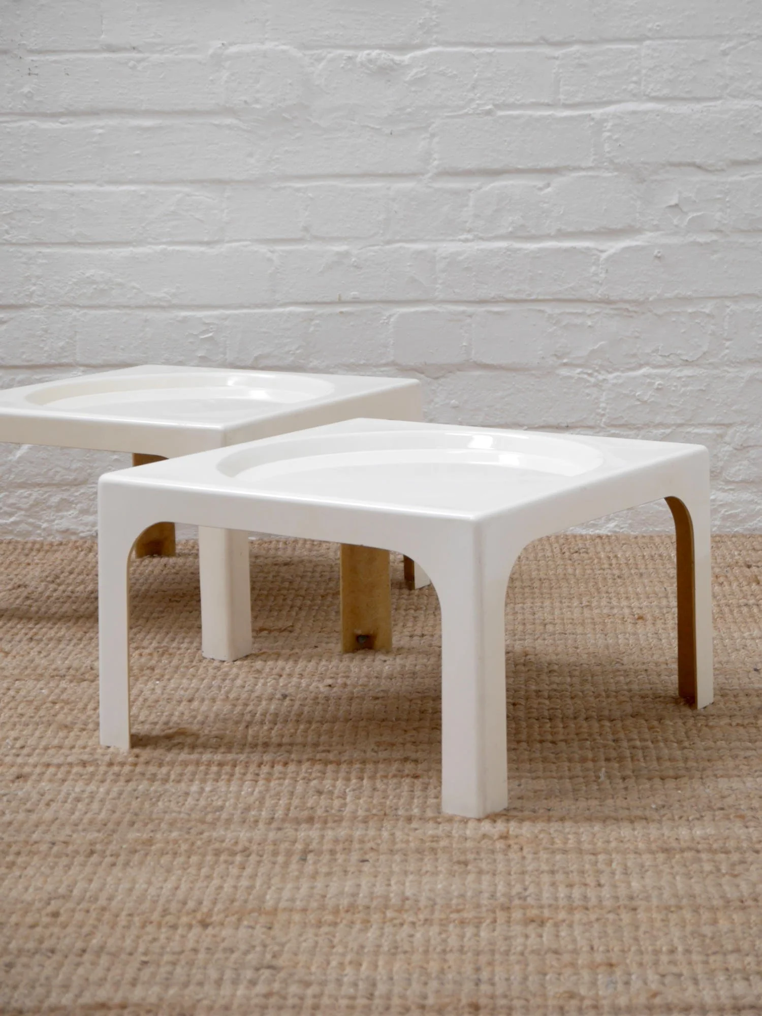 1970s Ozoo tables by Marc Berthier