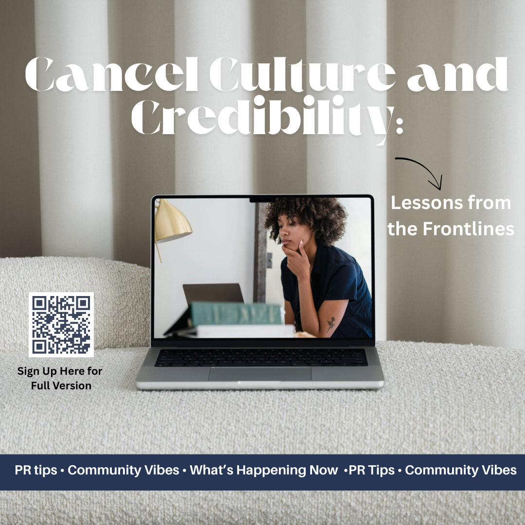 What I Learned About Cancel Culture: Reputation, Responsibility, and Resilience