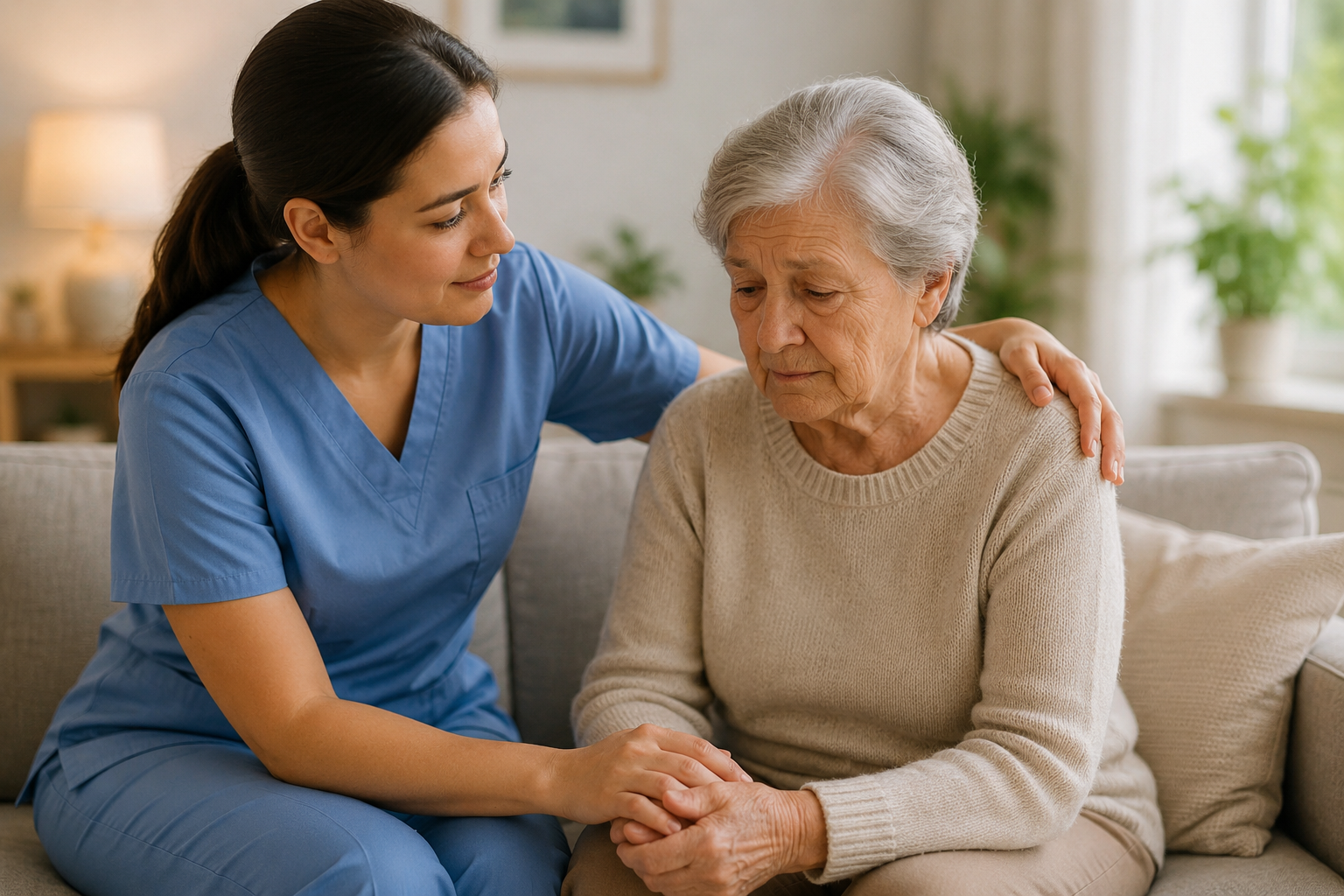 How In-Home Care Supports Seniors with Depression and Anxiety