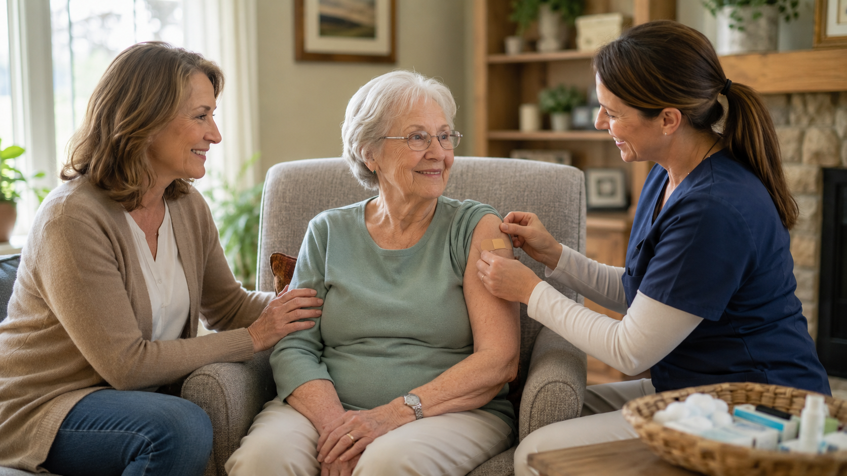What Vaccination Push Means for Homebound Seniors and Their Caregivers in Kansas&nbsp;