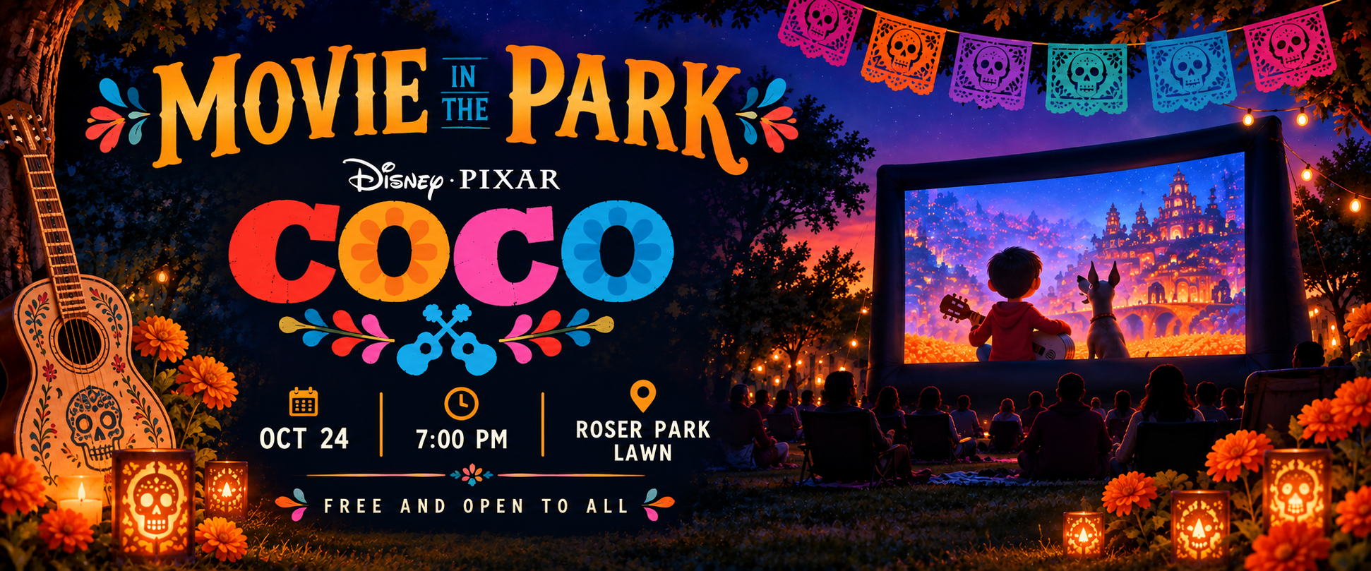 Halloween Movie in the Park