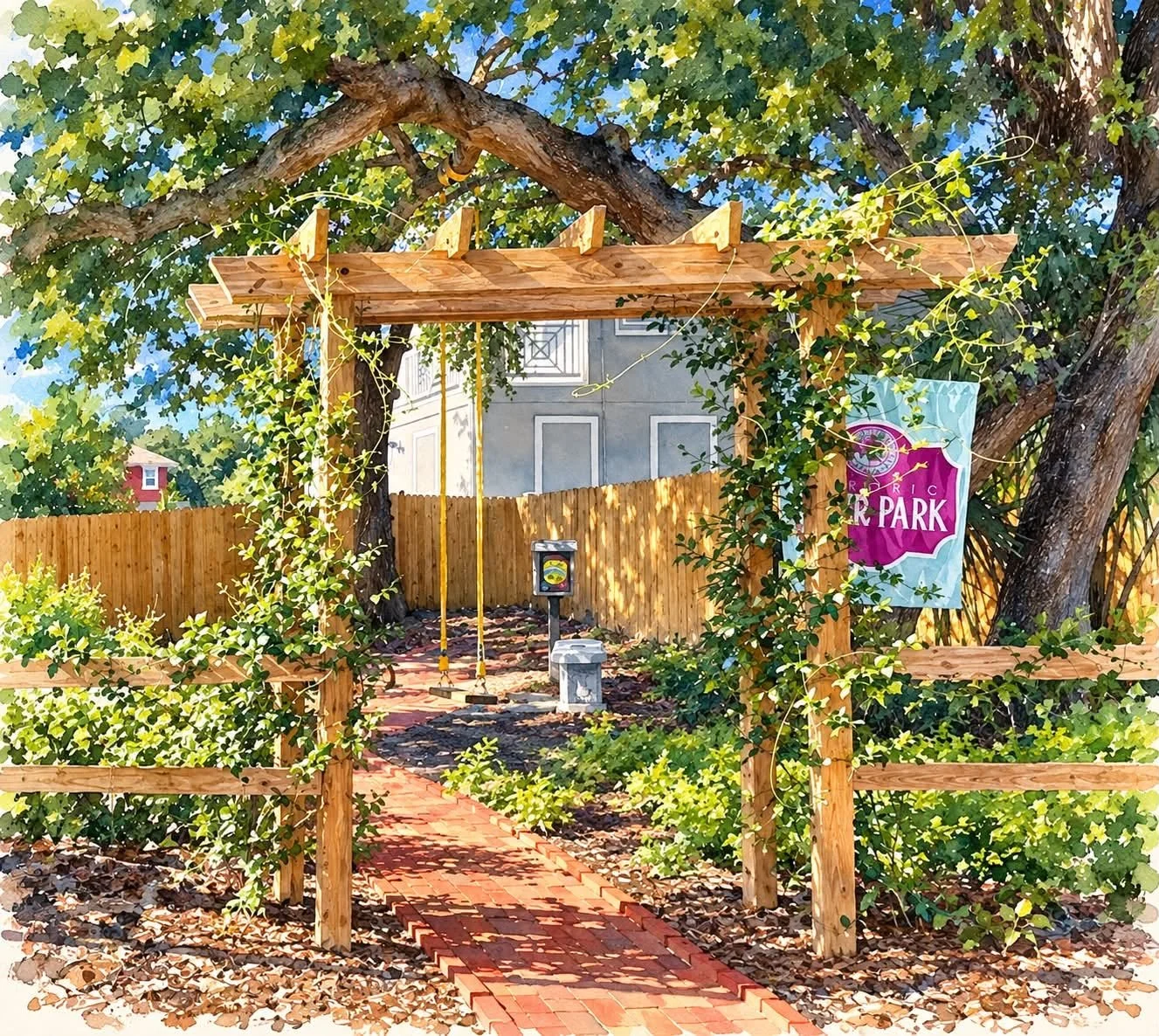 Friday Noon Lunch in the Garden - January