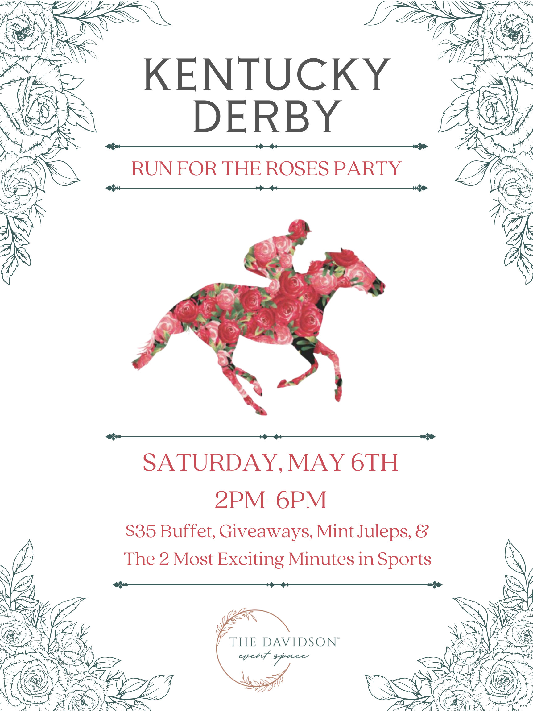 Bowties and Bourbon Kentucky Derby Party