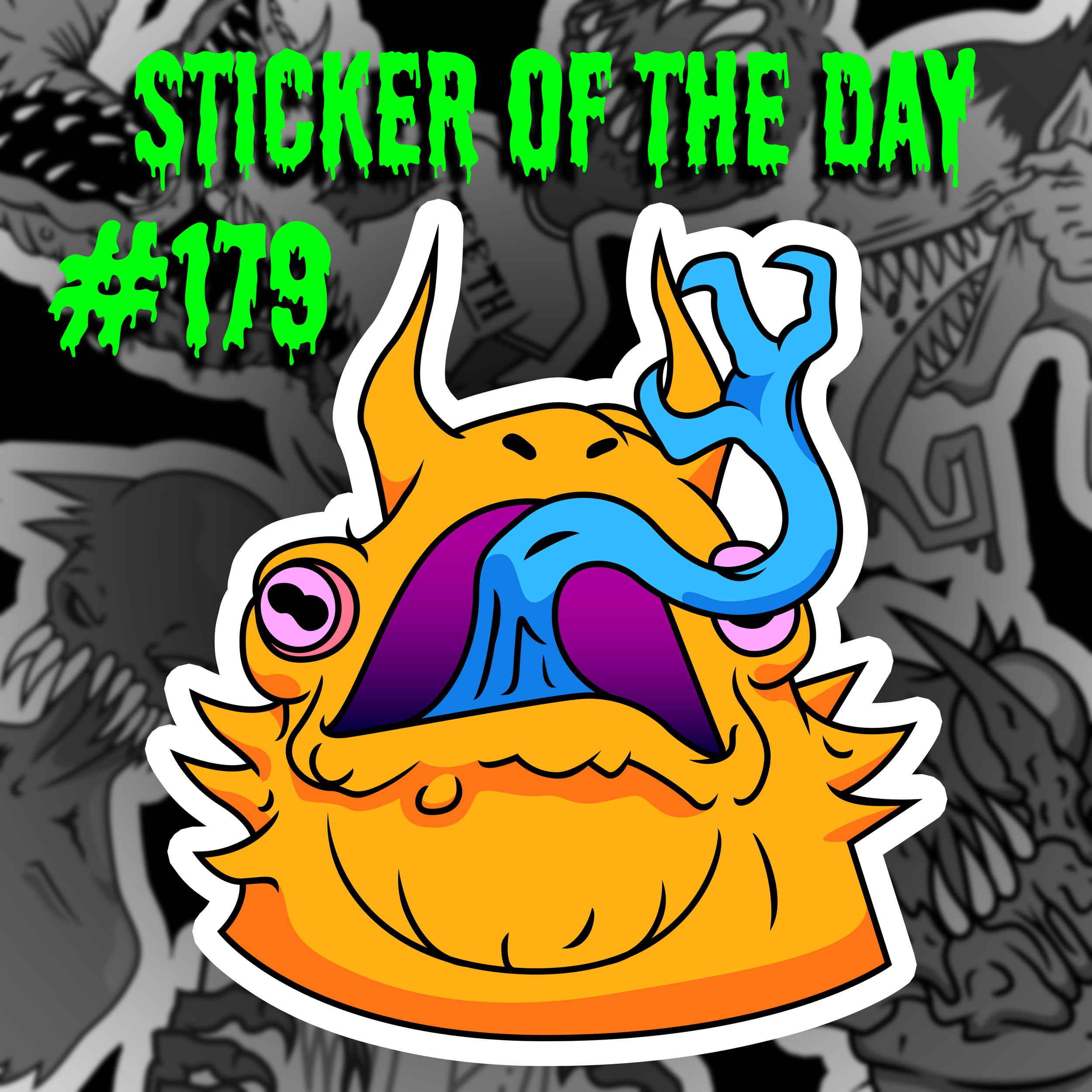 Sticker of the day #179 Grabbing Toad.png