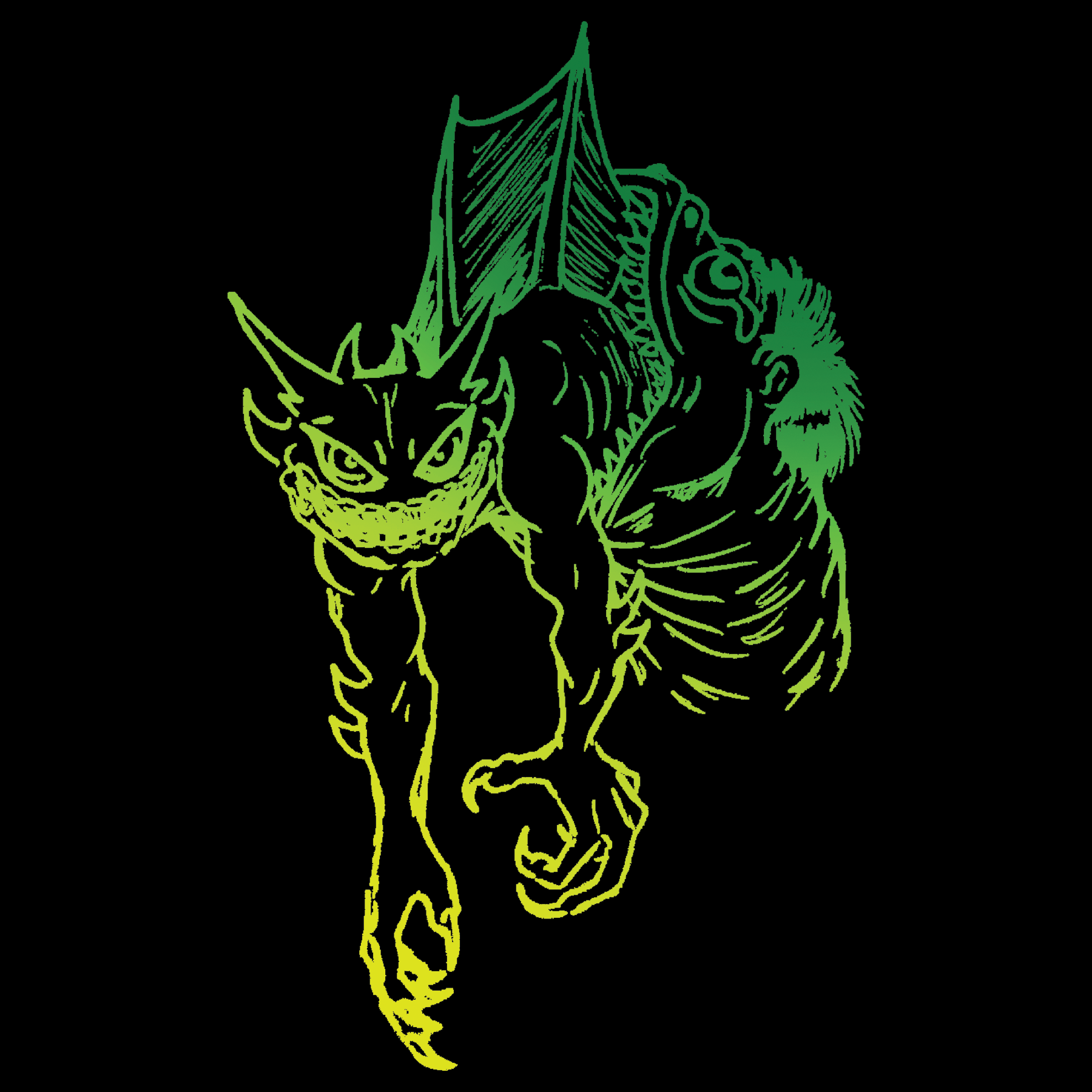 Reptile emerging from mouth 3 ombre image.png