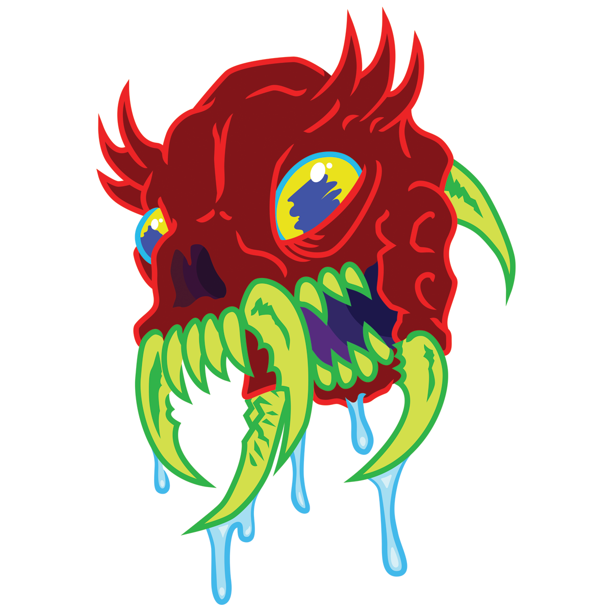 Fanged Drooling Monster Graphic.png