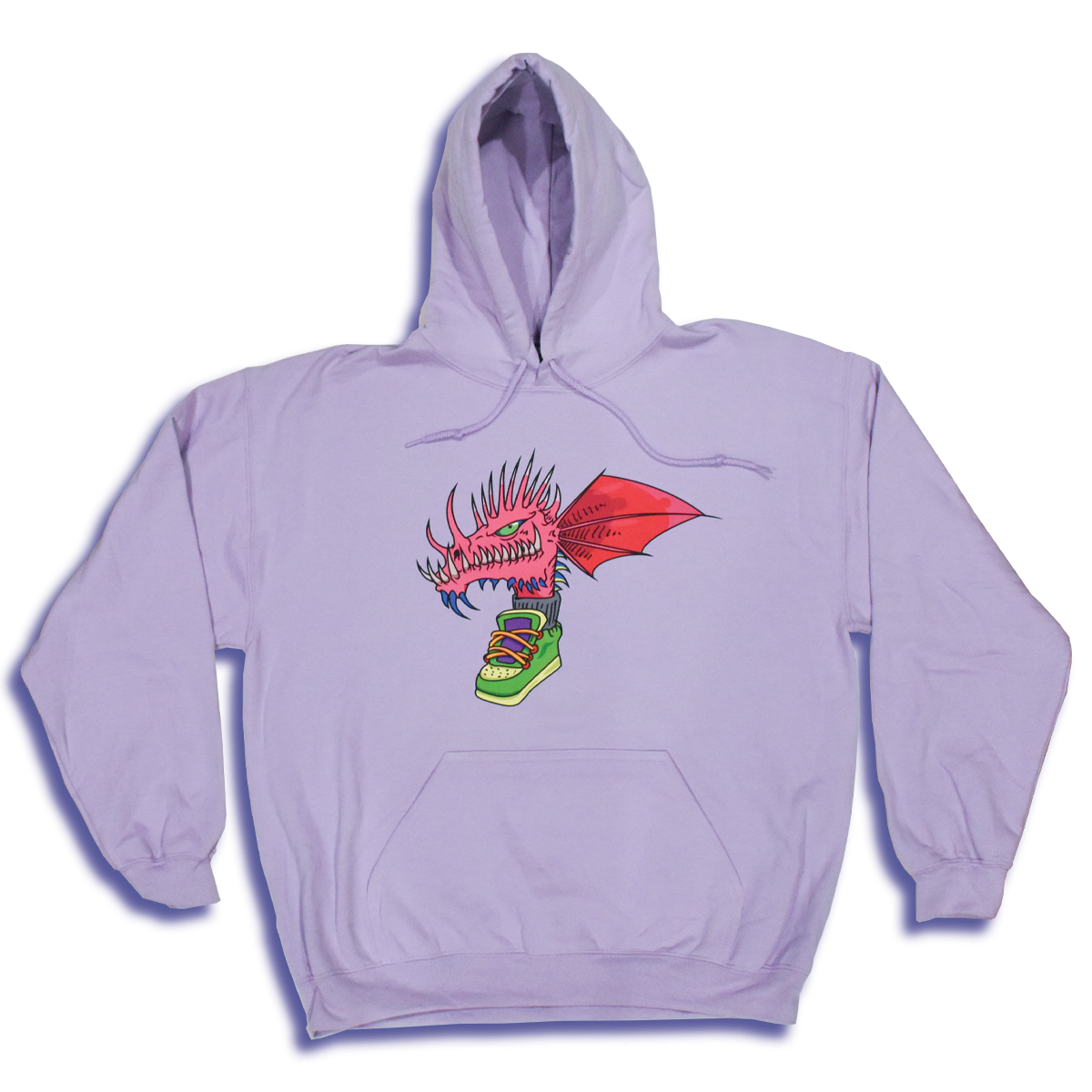 Dragon In Shoe Hoodie.png