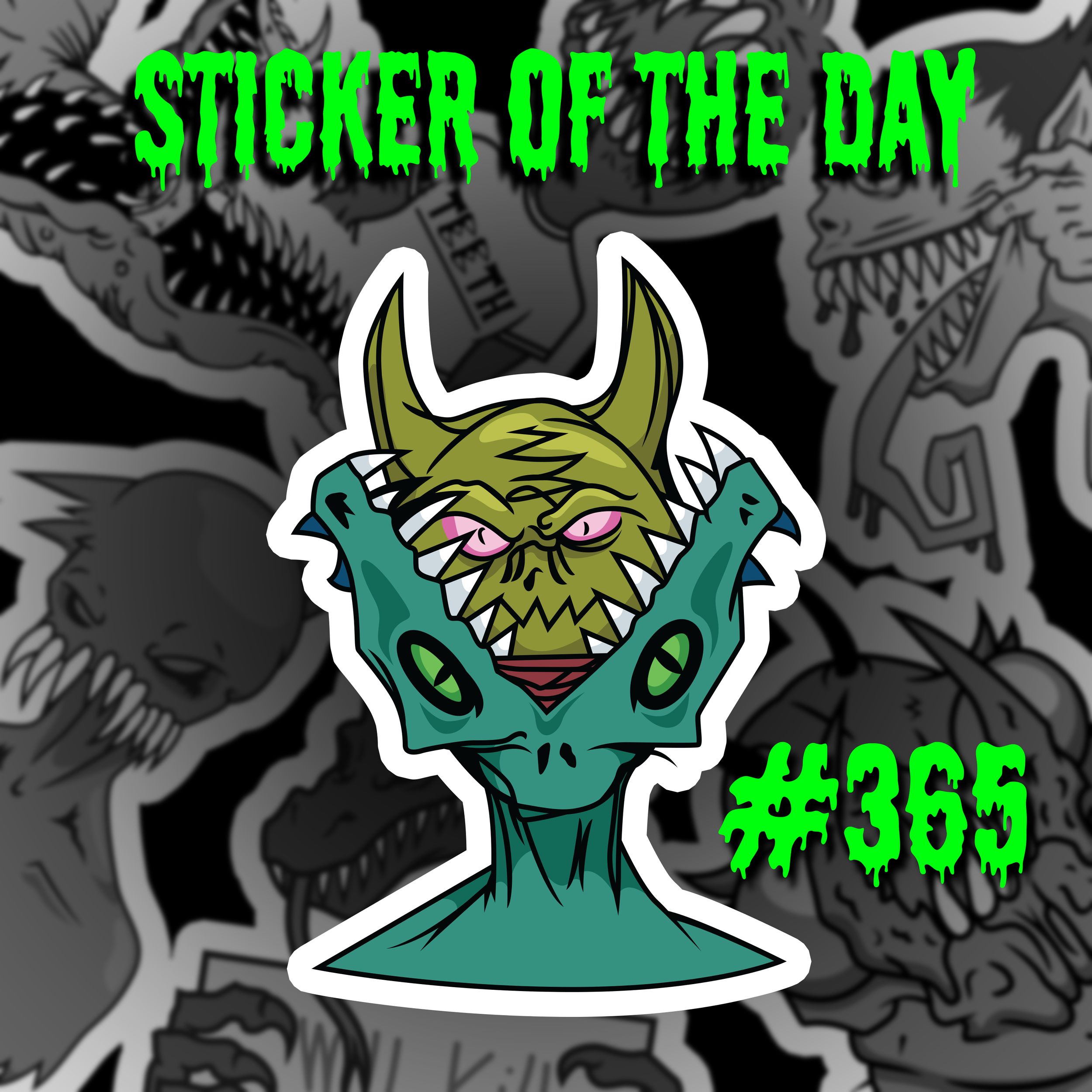 Sticker of the day #365 - Symbiotic Demon.png