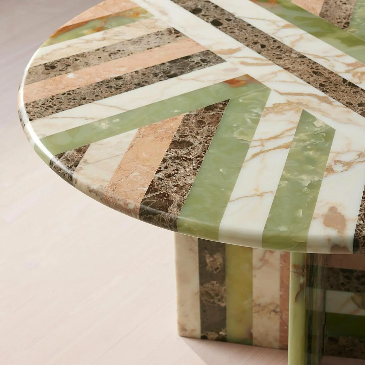 Spotted this stunner of a dining table by @sohohome and couldn&rsquo;t resist brainstorming some chair options worthy of all her marble glory. Sometimes more is more, ya know?  Pick your seat - 
1 Luc Beech Ash Chair with cane back and boucle seat @1