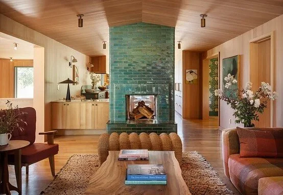 When I saw this home designed by @jhinteriordesign in head to toe wood paneling I couldn&rsquo;t help but reminisce on our tiny but mighty Paradise Cove trailer project. Committing to this aesthetic takes a special kind of client (who should be etern