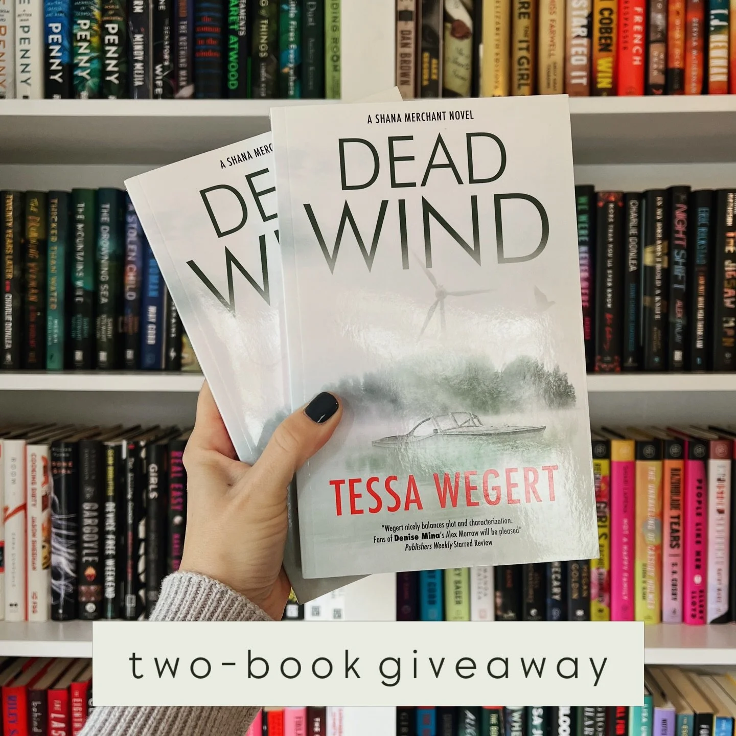 It&rsquo;s the four-year anniversary of DEAD WIND, and I&rsquo;m giving away a signed paperback to two lucky winners! 

If you love small-town mysteries, serial killer thrillers, and North Country island atmosphere, this installment of the Shana Merc