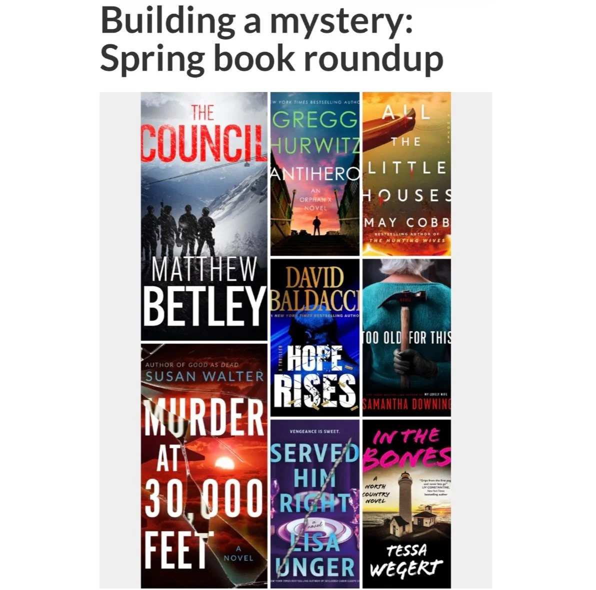 What a treat to see IN THE BONES included in this @lansingcitypulse roundup (and in such outstanding company). Thanks to Kurt Anthony Krug for the kind words! 

IN THE BONES is coming in paperback next month and is available for preorder now. 💀💖

#