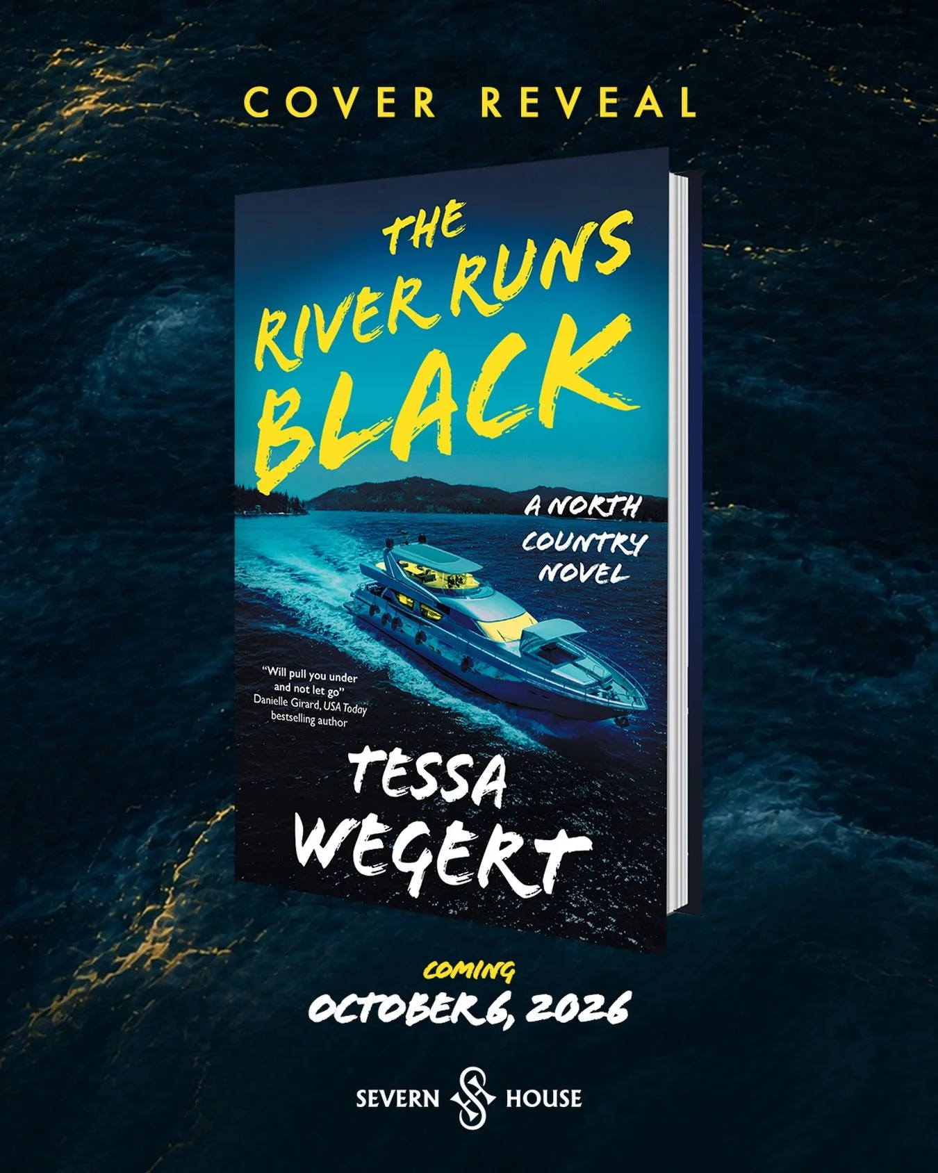 ✨COVER REVEAL✨

A cross-border drug bust on a dark river. 

An heiress on the run from an unspeakable threat. 

A group of teens with a dangerous secret. 

A team of detectives determined to surface the truth. 

THE RIVER RUNS BLACK is coming to Nort