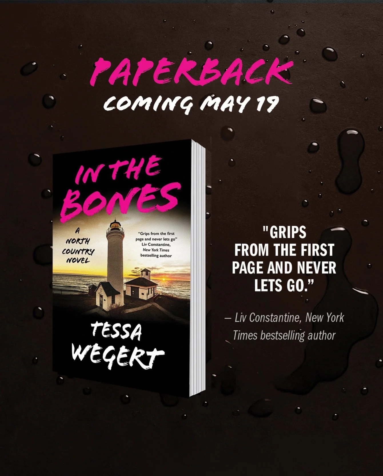 IN THE BONES is coming in paperback! 💀💖

If you still haven&rsquo;t read the series kickoff Publishers Weekly called &ldquo;A shrewd shocker&rdquo; and Booklist called &ldquo;An edge-of-your-seat mystery,&rdquo; now&rsquo;s your chance. 

Pick it u